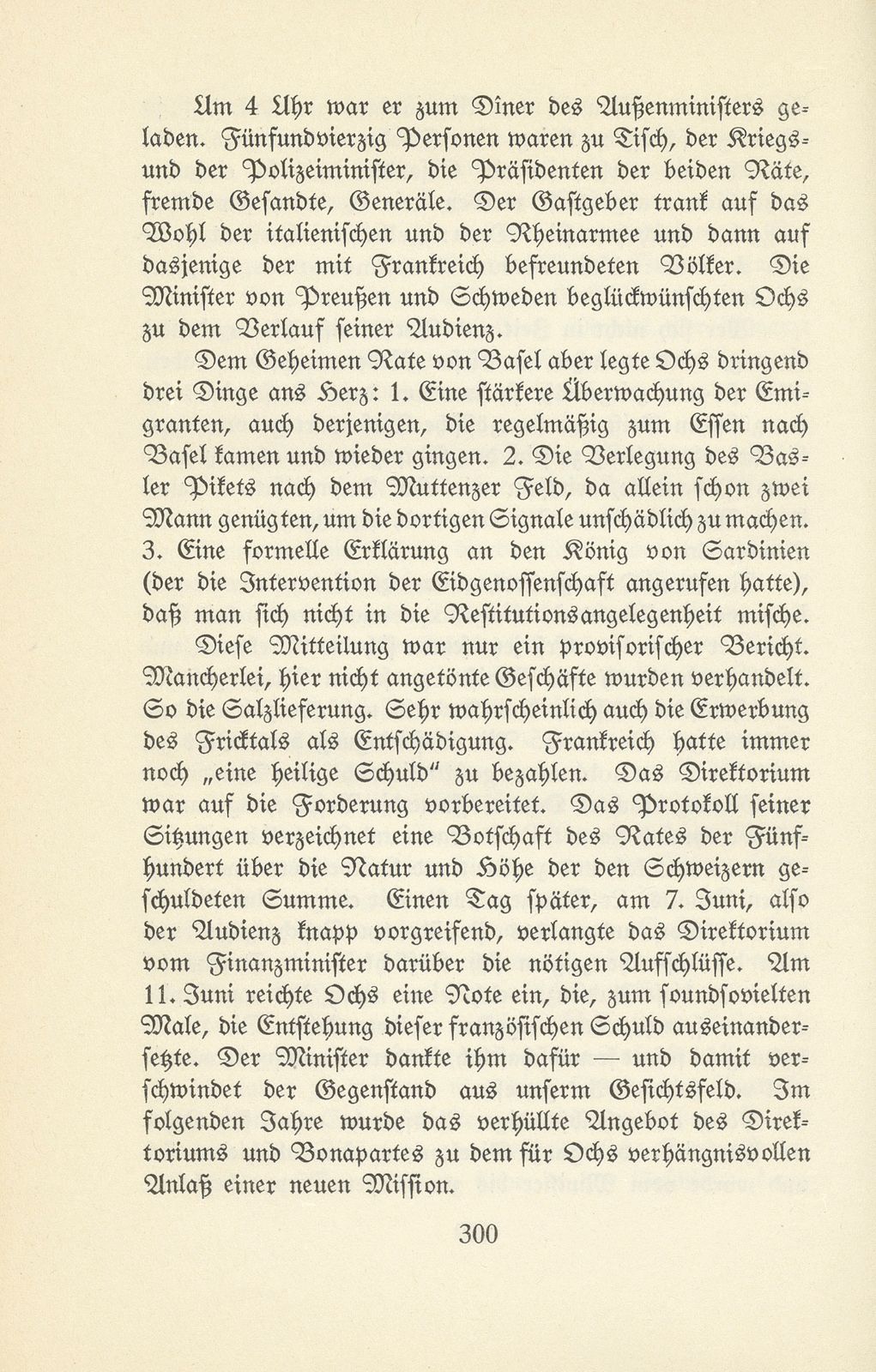 Die Basler Friedensbotschaft an das französische Direktorium 1796 – Seite 31