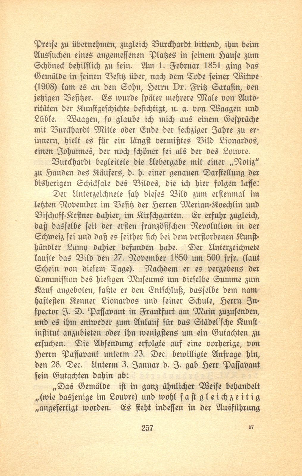 Beiträge zum Verhältnis zwischen Jacob Burckhardt und Arnold Böcklin – Seite 6