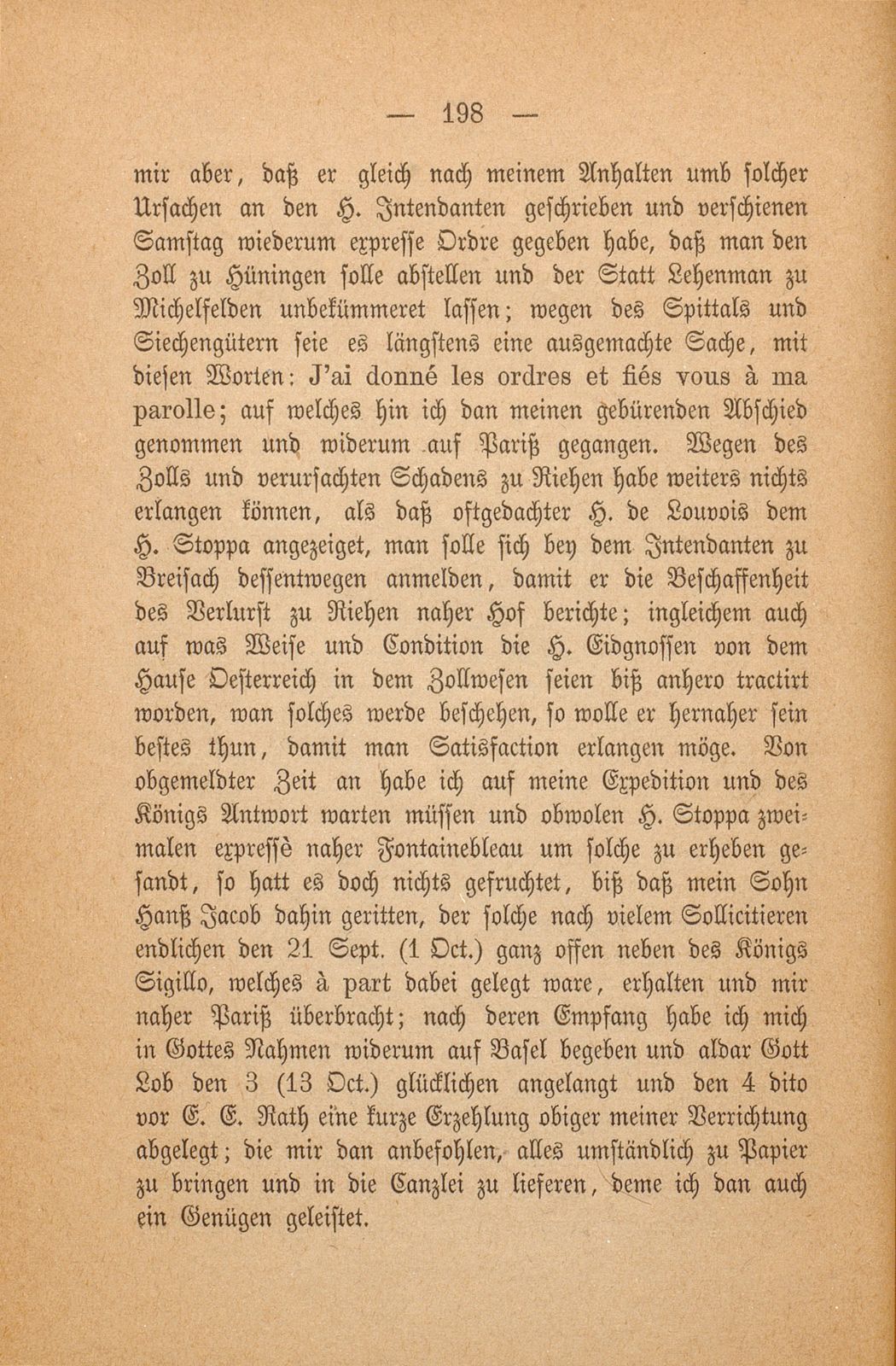 Aus einem baslerischen Stammbuch, XVII. Jahrhundert – Seite 62