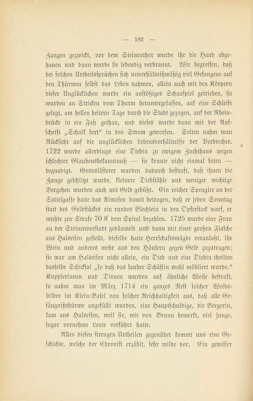 Mitteilungen aus einer Basler Chronik des beginnenden XVIII. Jahrhunderts [Sam. v. Brunn] – Seite 18