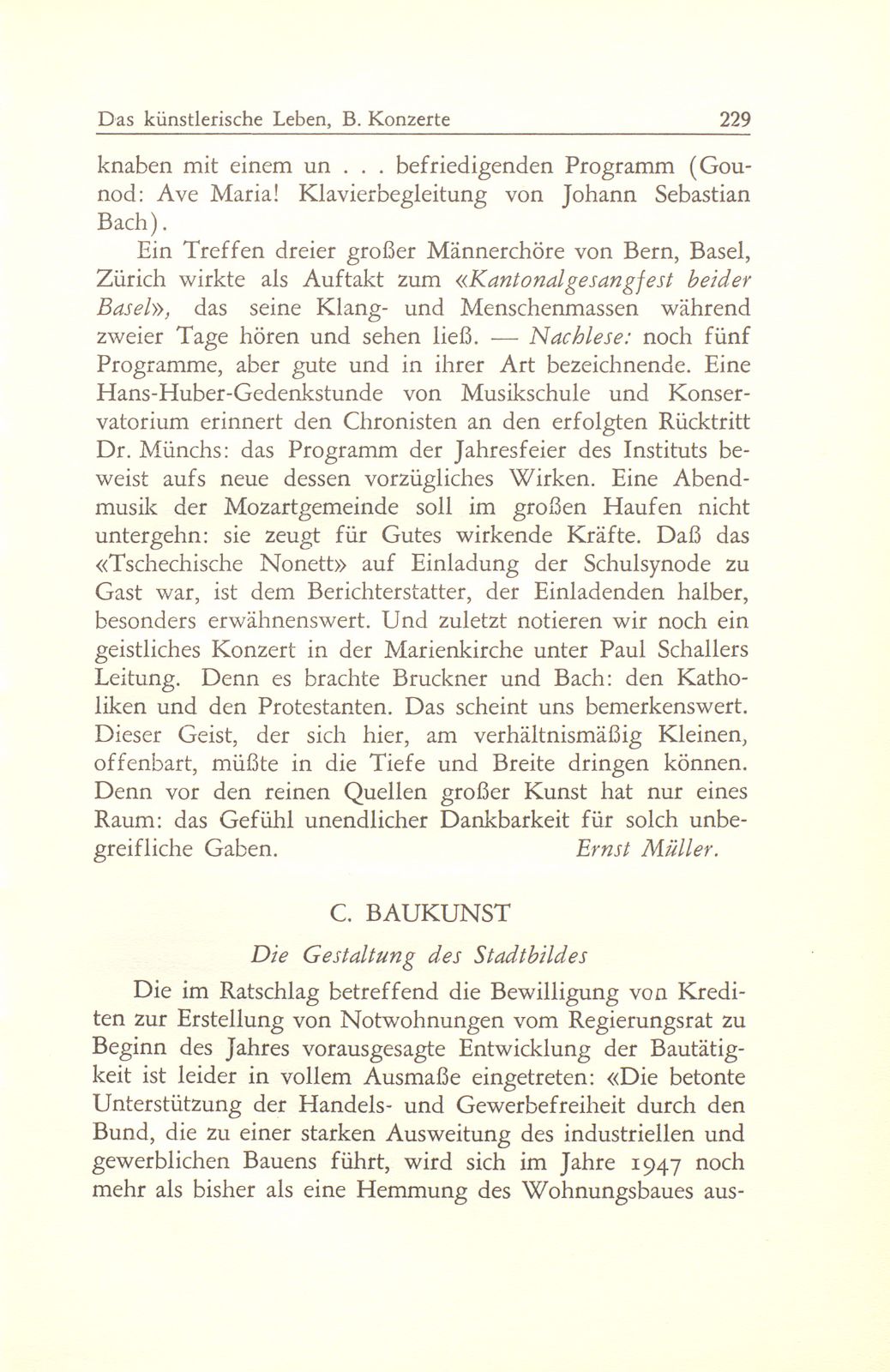 Das künstlerische Leben in Basel vom 1. Oktober 1946 bis 30. September 1947 – Seite 8