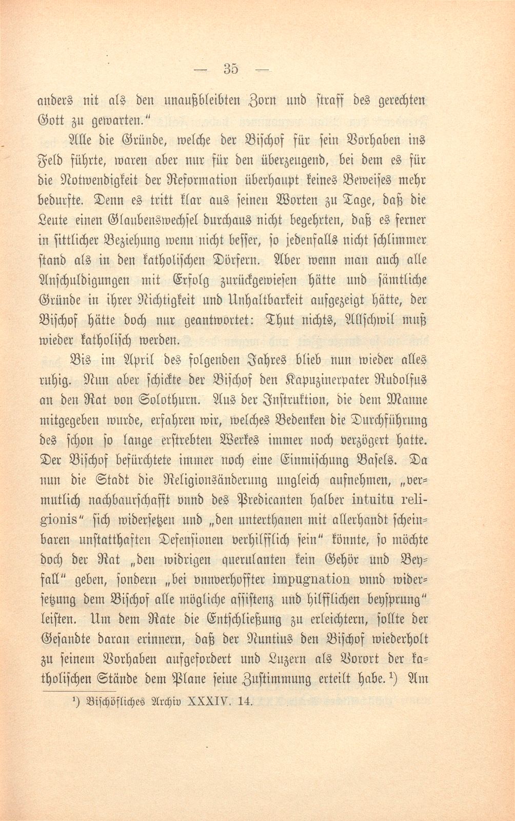 Der Abschluss der Gegenreformation im Birseck – Seite 10