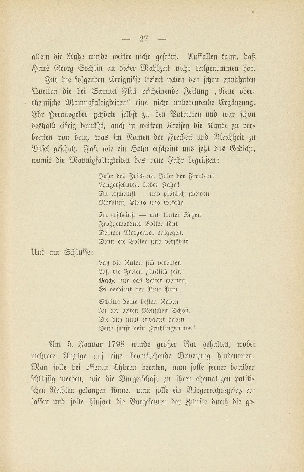 Die Revolution zu Basel im Jahre 1798 – Seite 29