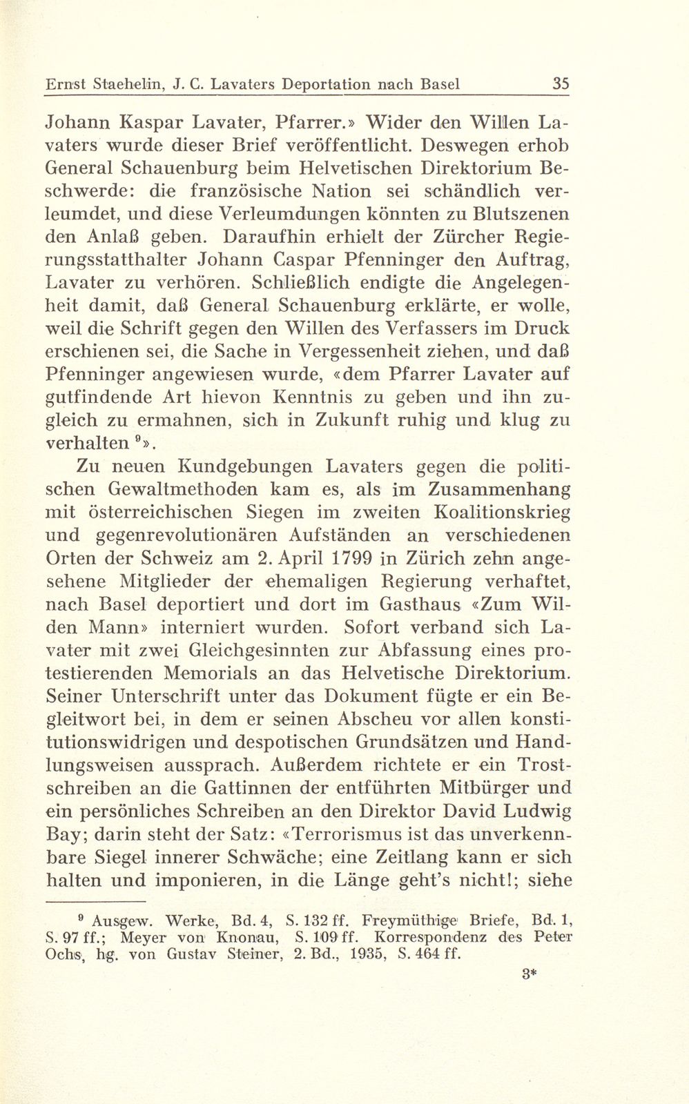 Johann Caspar Lavaters Deportation nach Basel im Jahre 1799 – Seite 5