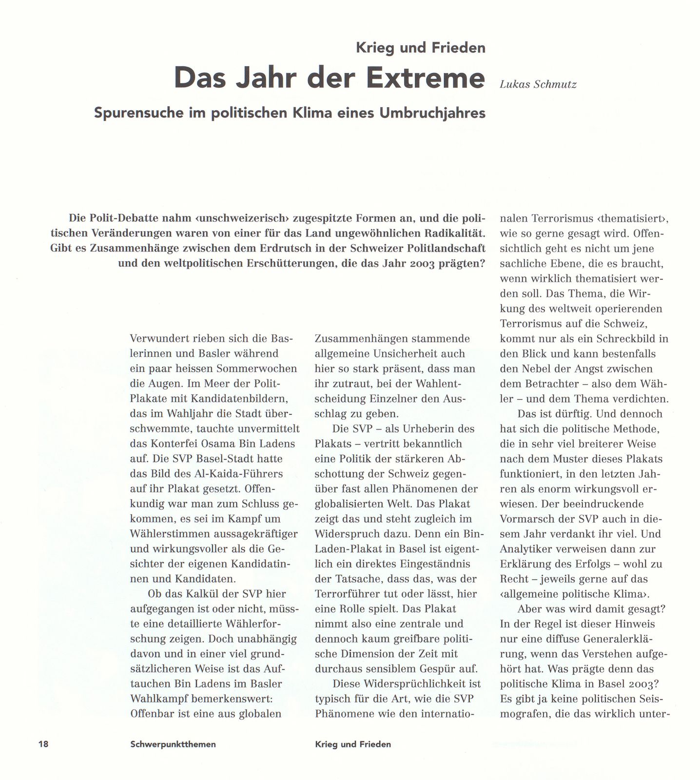 Das Jahr der Extreme – Seite 1