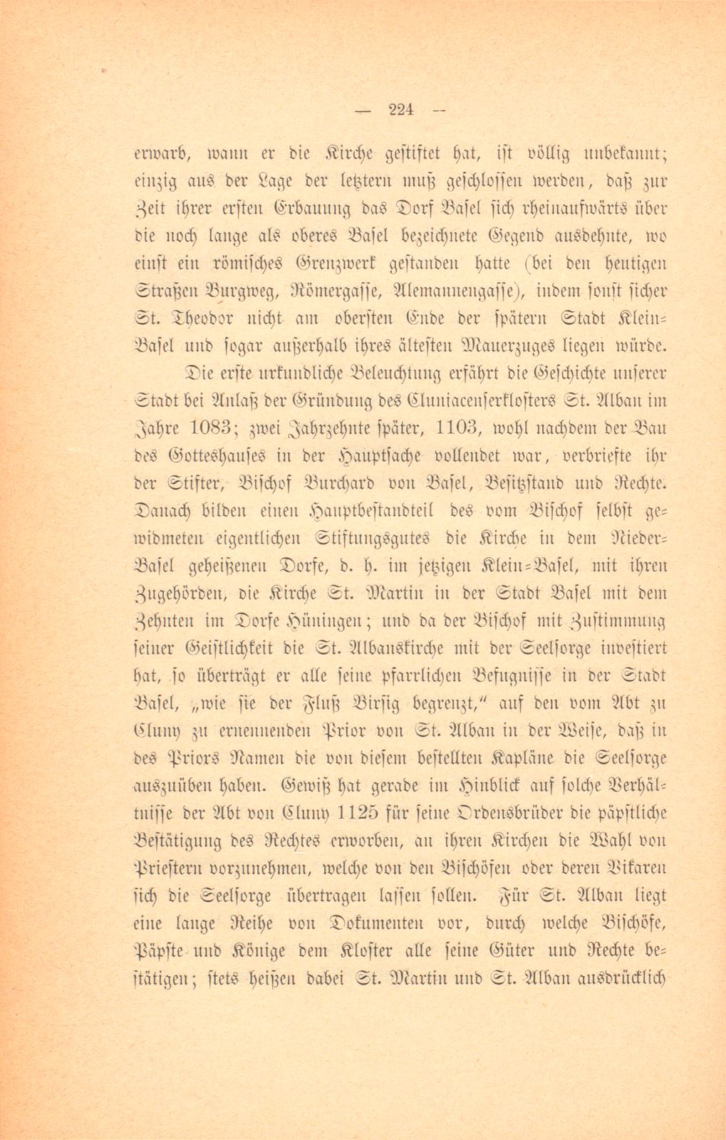 Die Kirchgemeinden Basels vor der Reformation – Seite 5