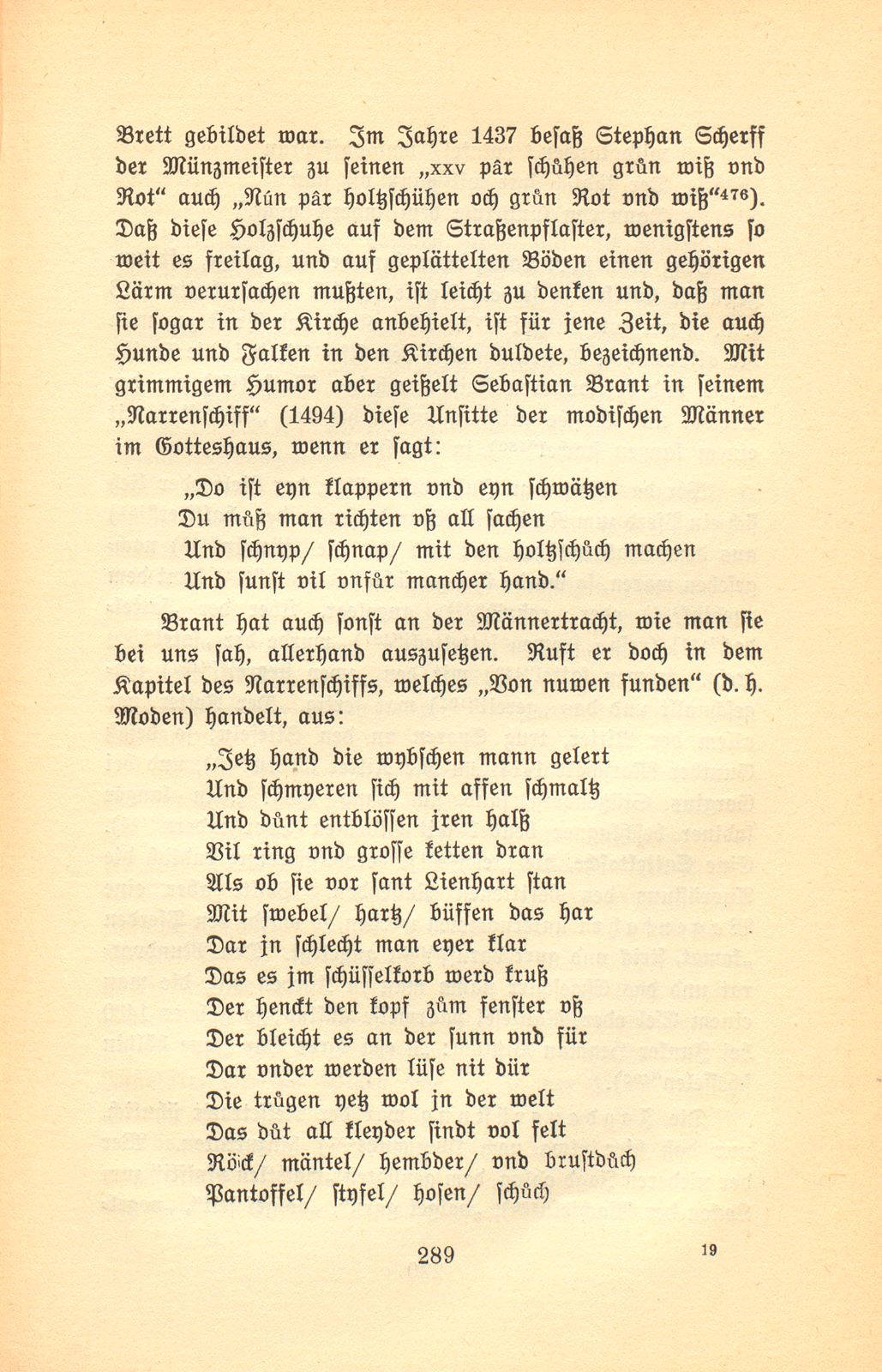 Der Basler Hausrat im Zeitalter der Spätgotik. (An Hand der schriftlichen Überlieferung.) – Seite 49