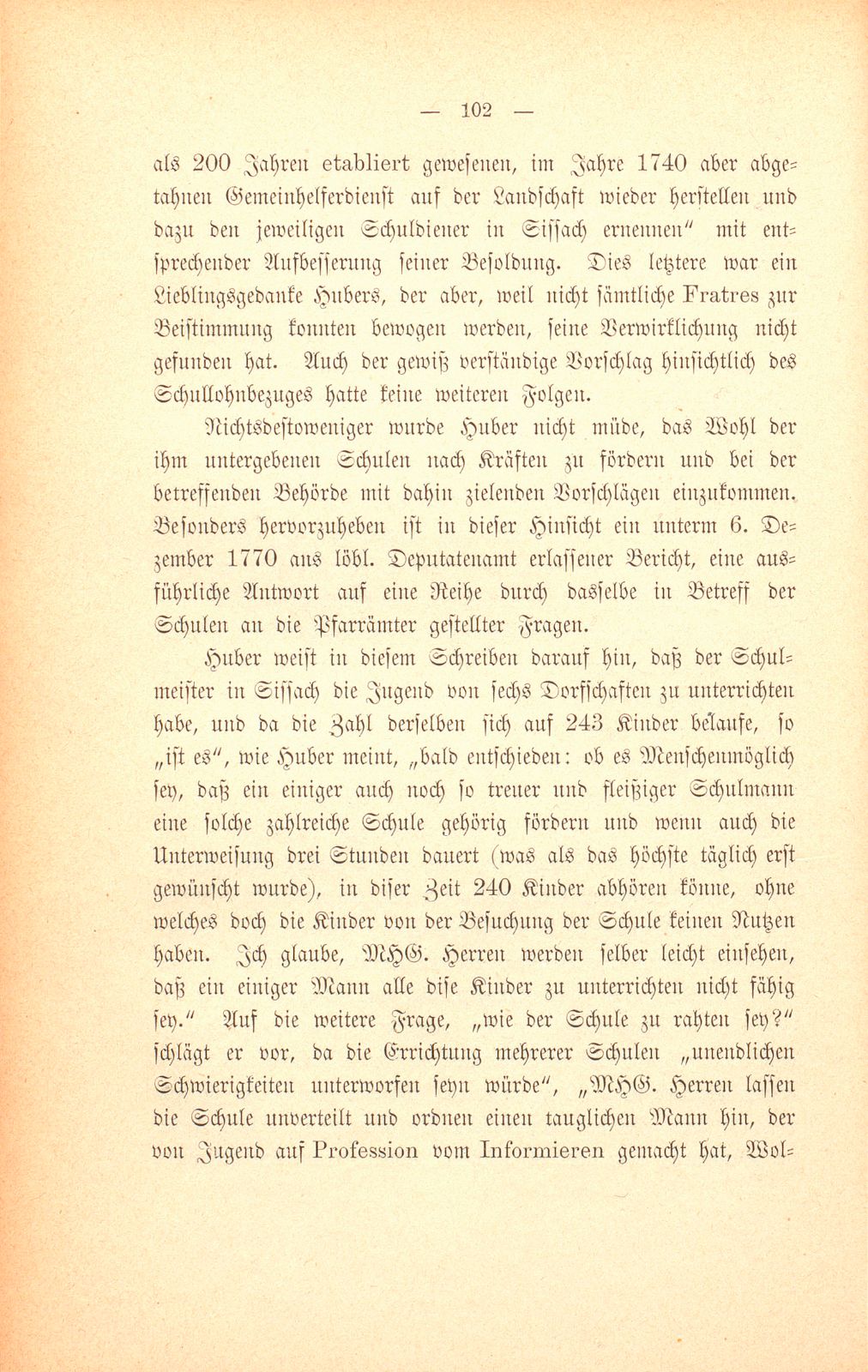 M. Johann Jakob Huber, weil. Pfarrer und Dekan in Sissach und seine Sammlungen zur Geschichte der Stadt und Landschaft Basel – Seite 28