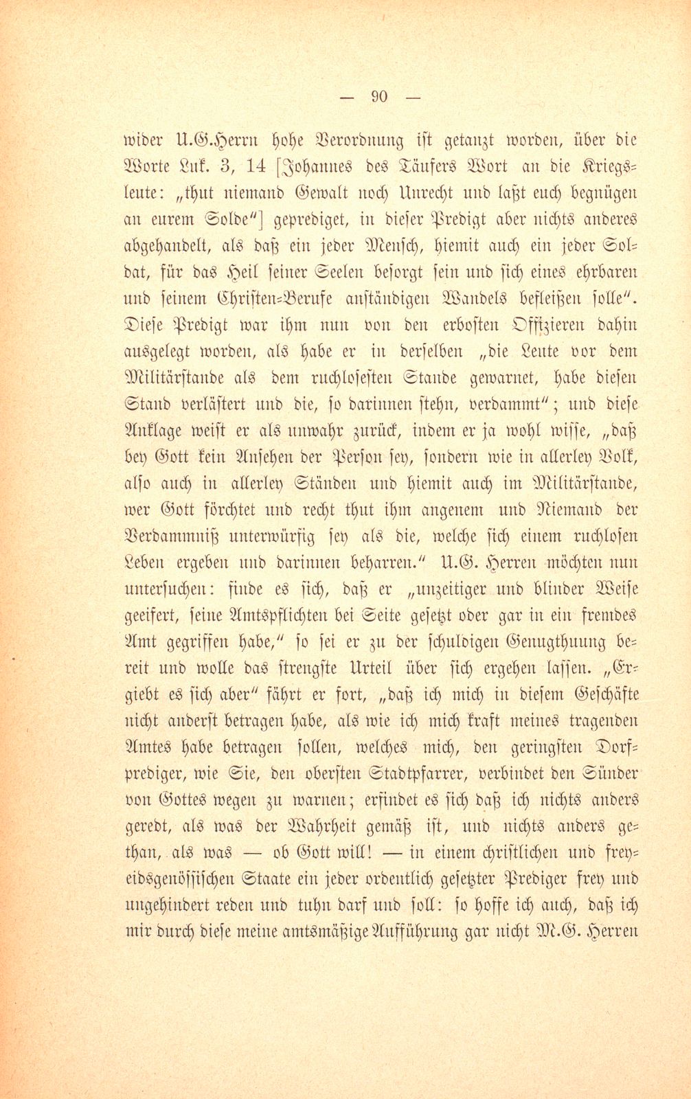 M. Johann Jakob Huber, weil. Pfarrer und Dekan in Sissach und seine Sammlungen zur Geschichte der Stadt und Landschaft Basel – Seite 16