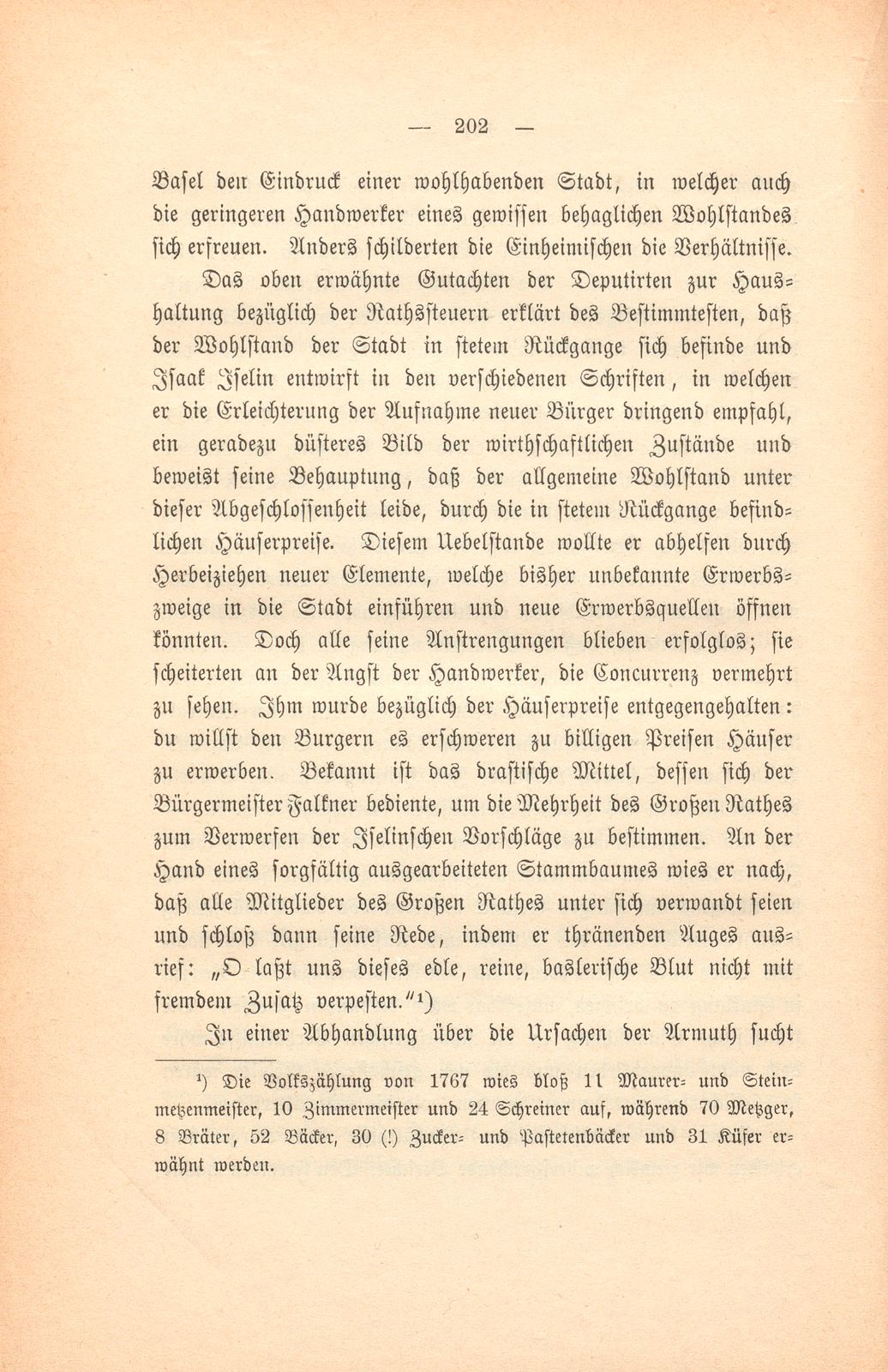 Einiges aus dem Leben zu Basel während des achtzehnten Jahrhunderts – Seite 33