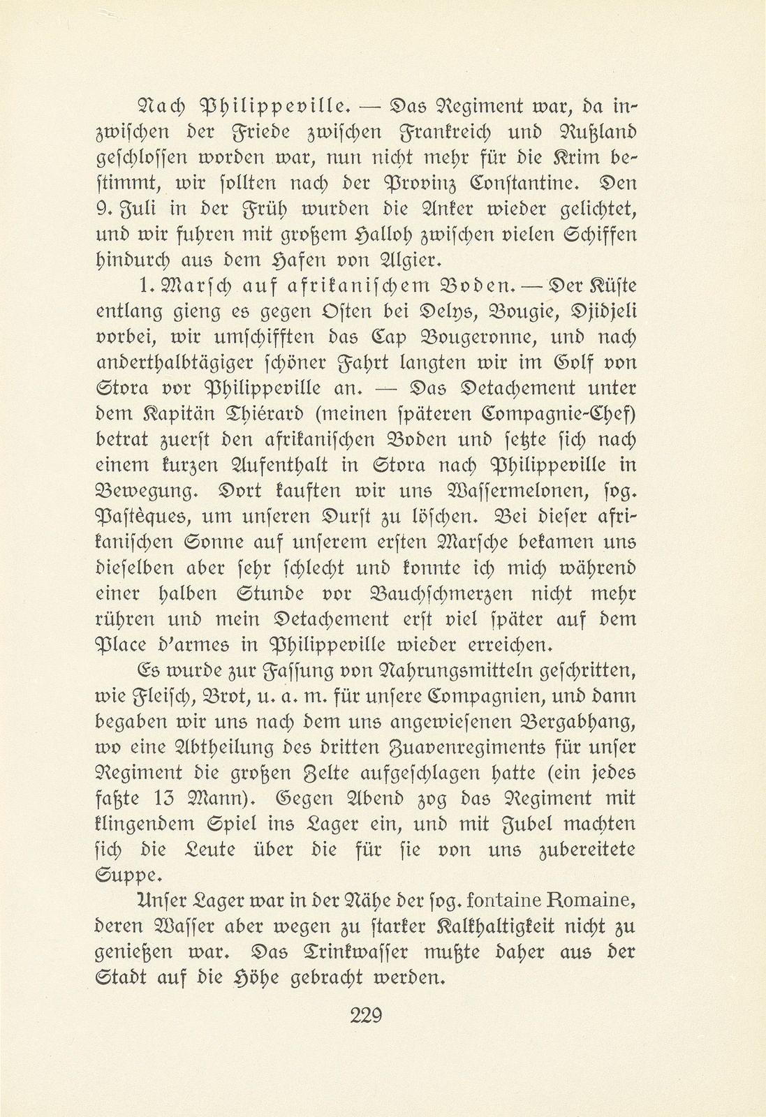 Emil Fischer-Miville als Unteroffizier in der französischen Fremdenlegion (1855-1858) – Seite 22