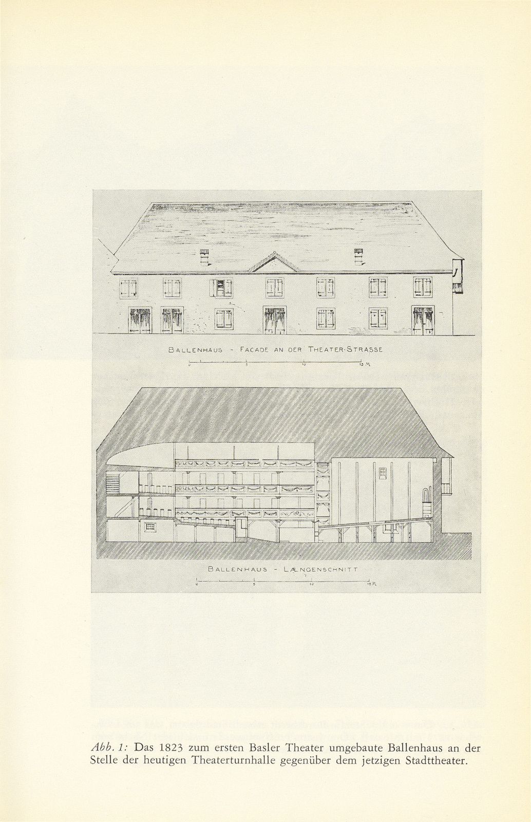 Aus der Baugeschichte des jetzigen Basler Stadttheaters. (Im Hinblick auf den im Entstehen begriffenen Neubau) – Seite 14