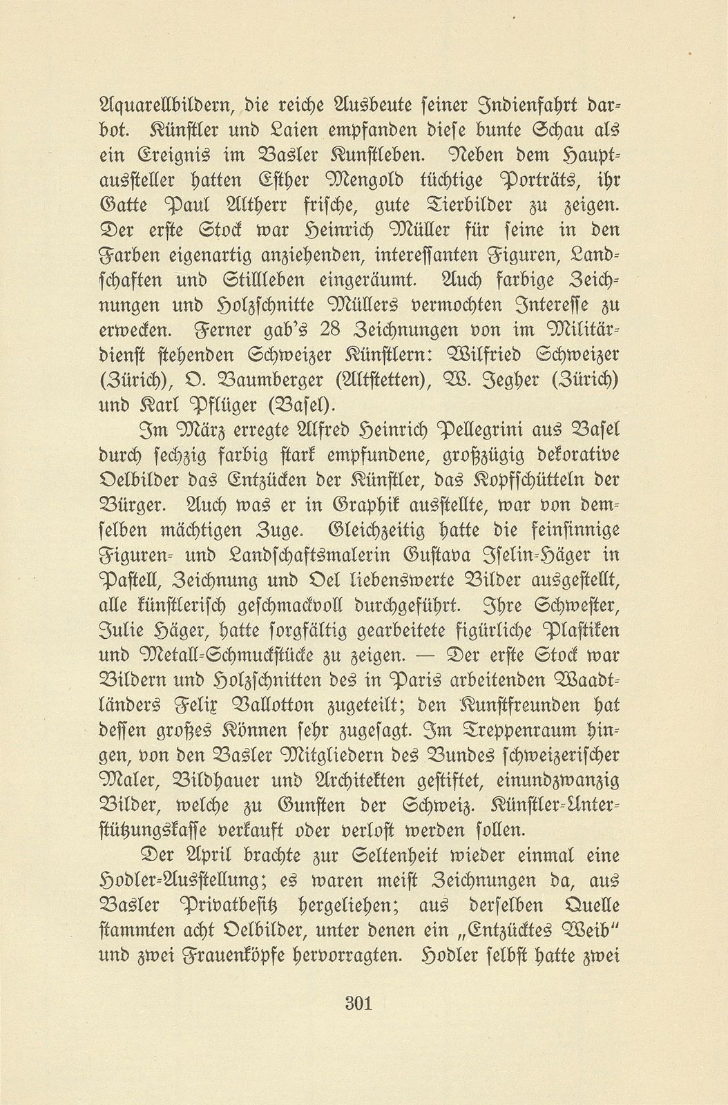 Das künstlerische Leben in Basel vom 1. November 1914 bis 31. Oktober 1915 – Seite 4