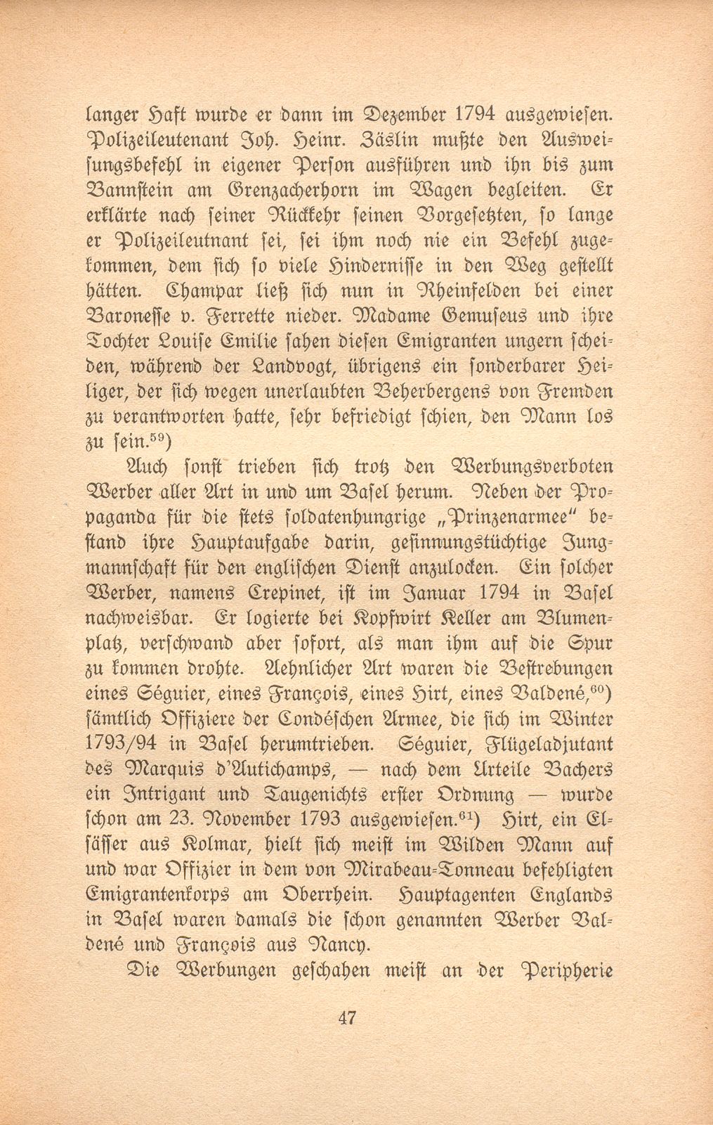 Kriegsnöte der Basler in den 1790er Jahren – Seite 34