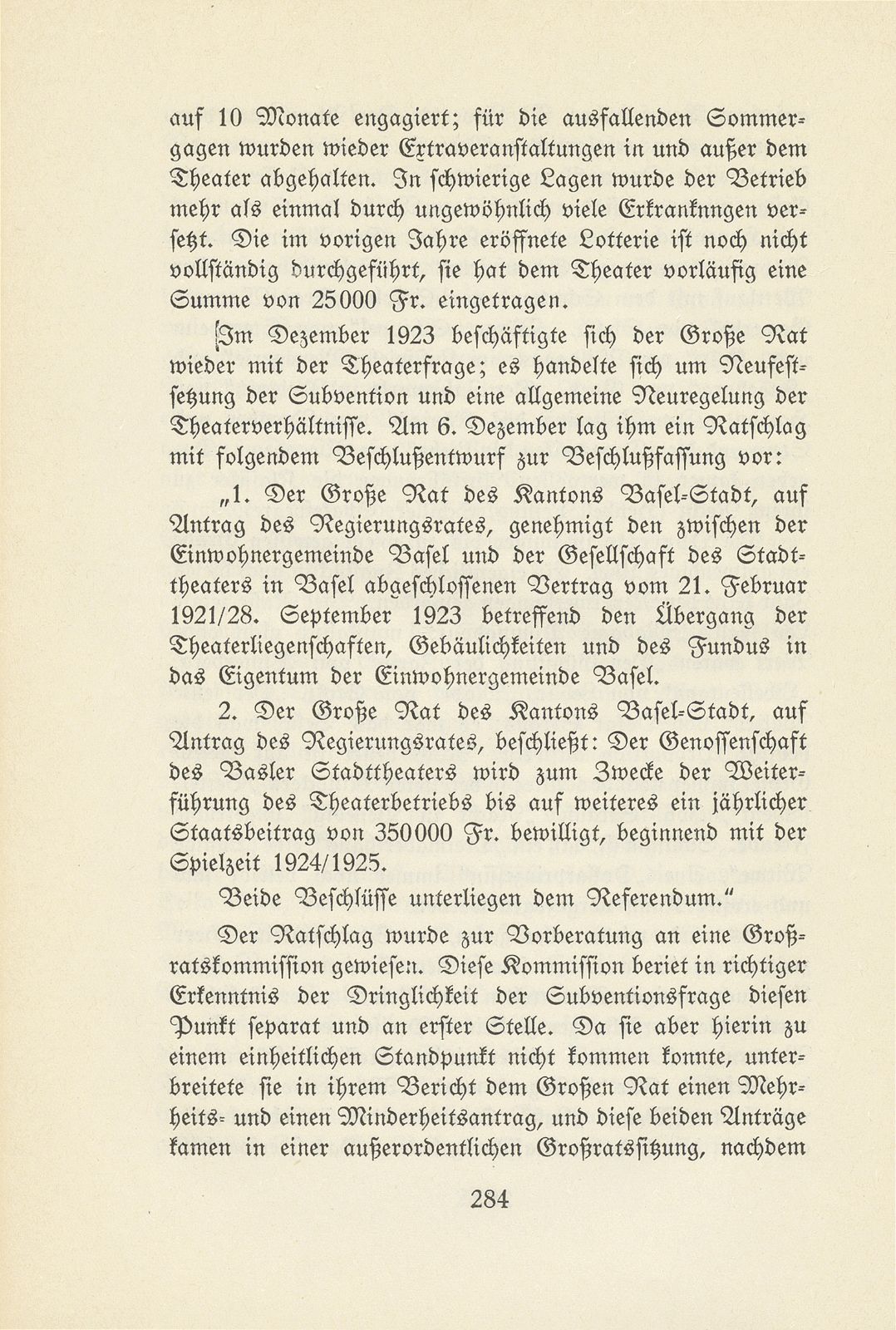 Das künstlerische Leben in Basel vom 1. November 1923 bis 1. Oktober 1924 – Seite 5