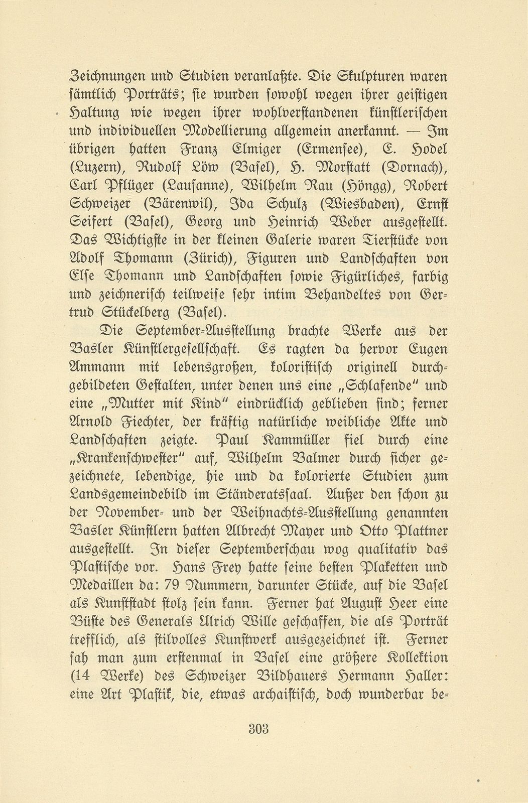 Das künstlerische Leben in Basel vom 1. November 1914 bis 31. Oktober 1915 – Seite 6