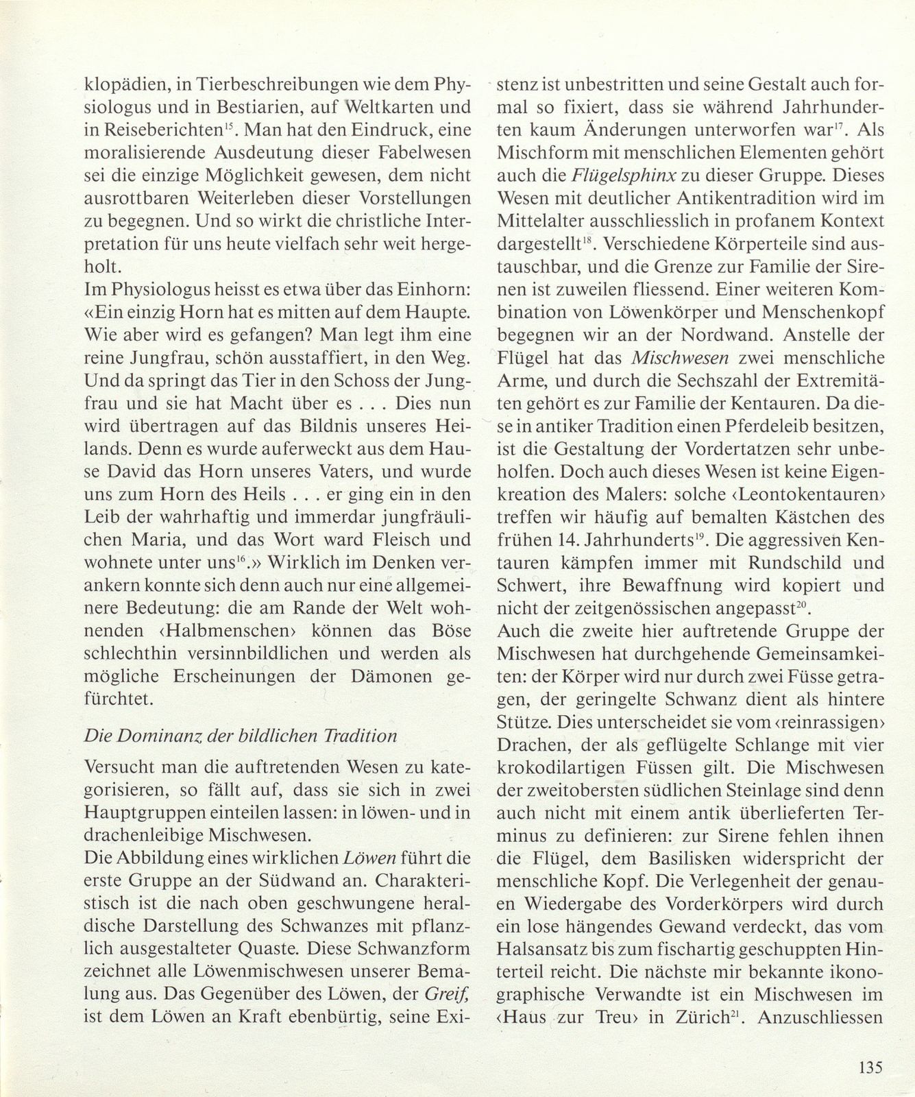 1987 entdeckte Wandmalereien aus dem Mittelalter am Heuberg 20. Höfische Dekoration in bürgerlichem Auftrag – Seite 7