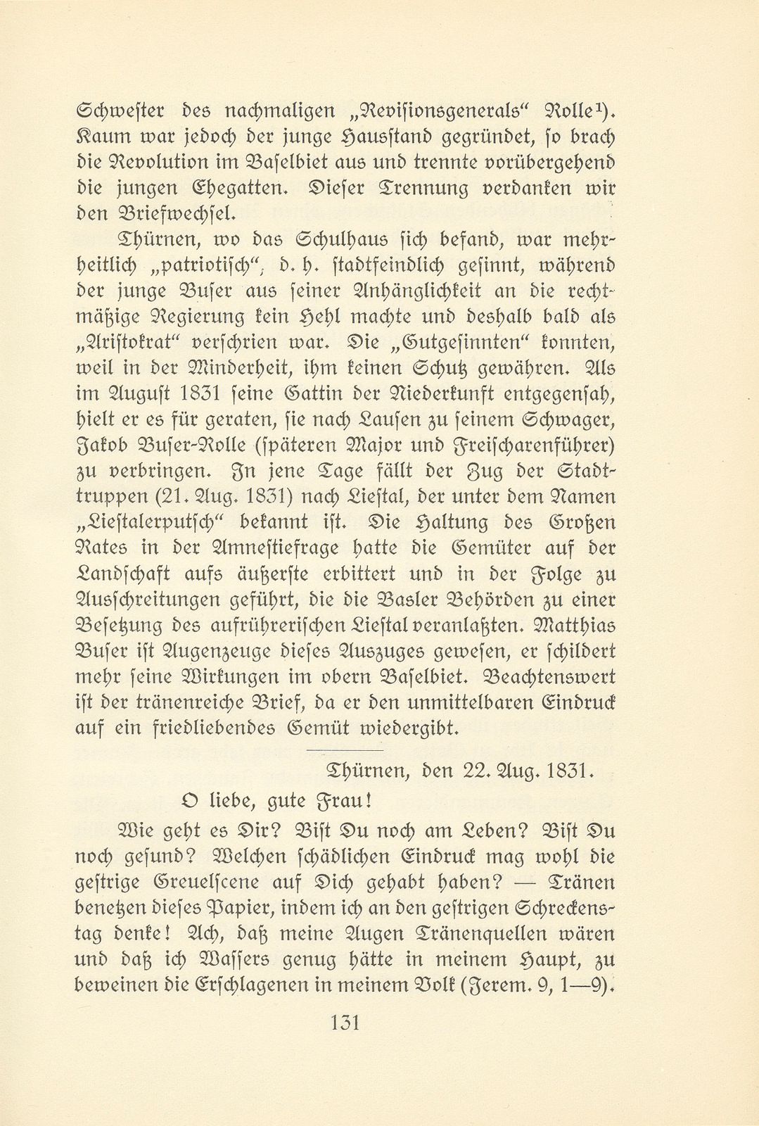 Briefe aus den Dreissigerwirren [M. Buser-Rolle] – Seite 3