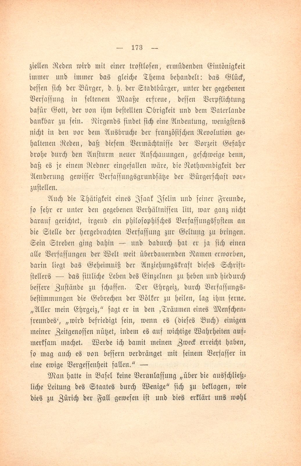 Einiges aus dem Leben zu Basel während des achtzehnten Jahrhunderts – Seite 4