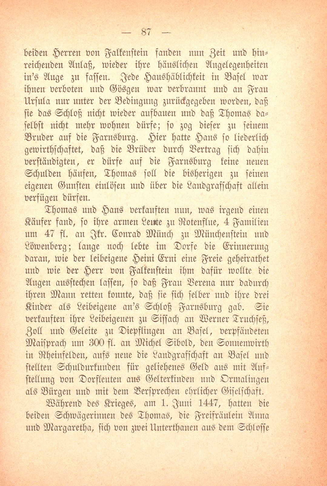 Drei Blätter aus der Geschichte des St. Jakobkrieges – Seite 20