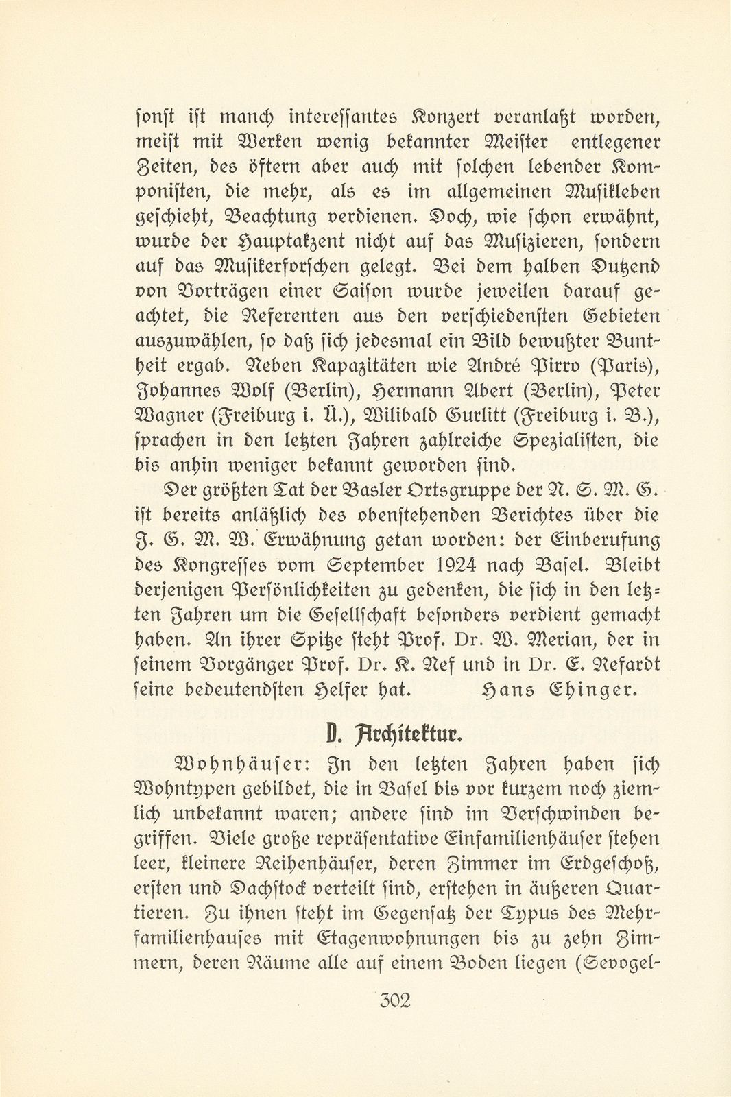 Das künstlerische Leben in Basel vom 1. Oktober 1930 bis 30. September 1931 – Seite 6