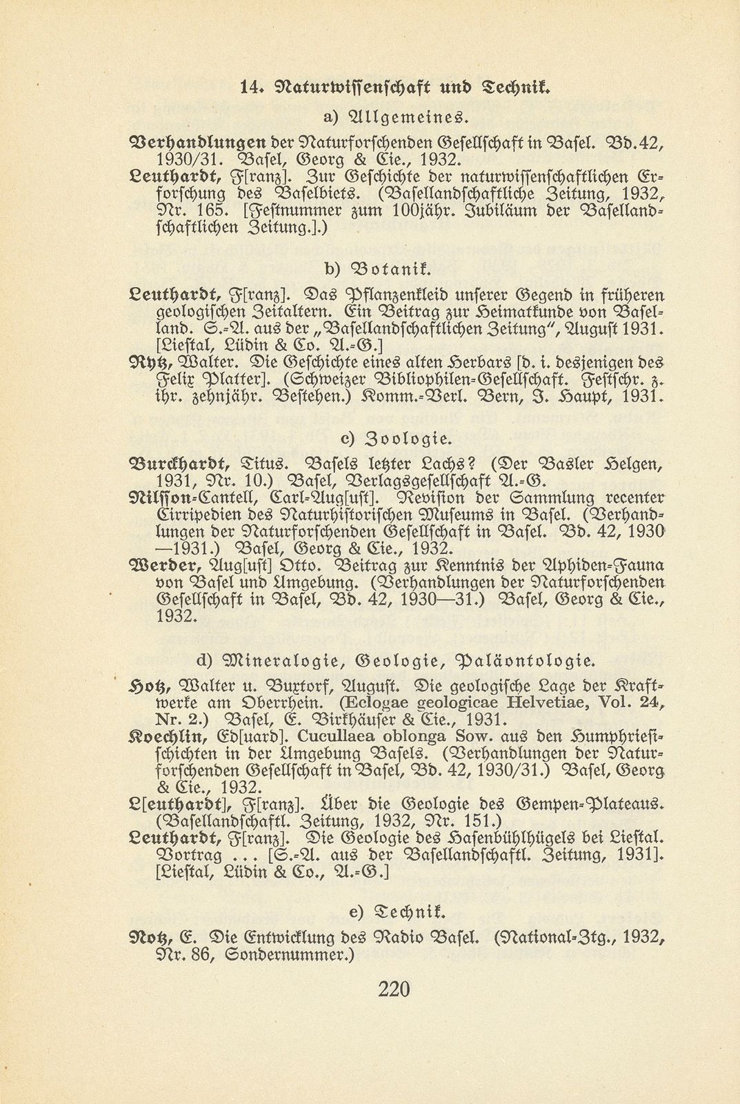 Basler Bibliographie 1932 – Seite 29