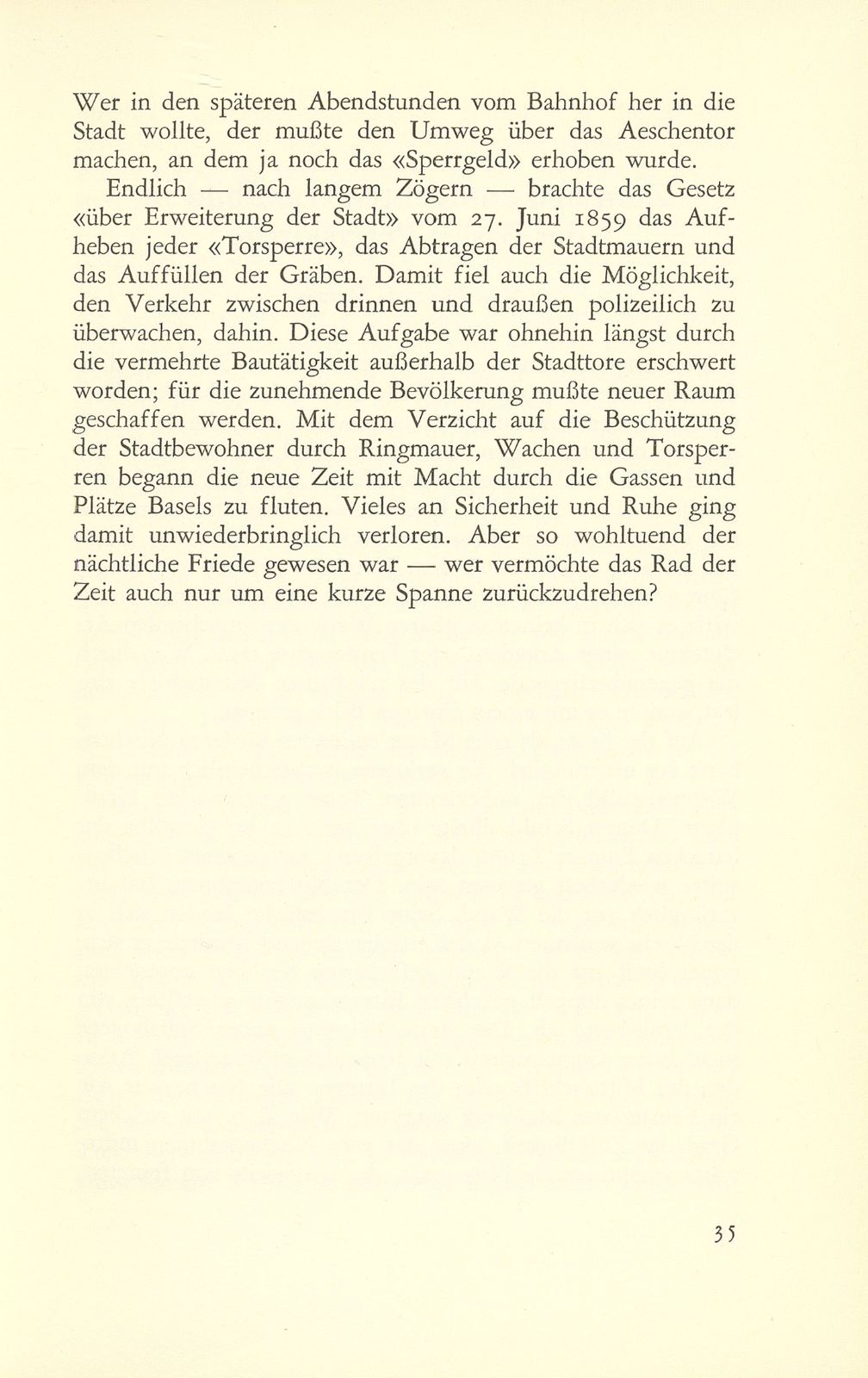 Die Basler Torsperren im 19. Jahrhundert – Seite 31