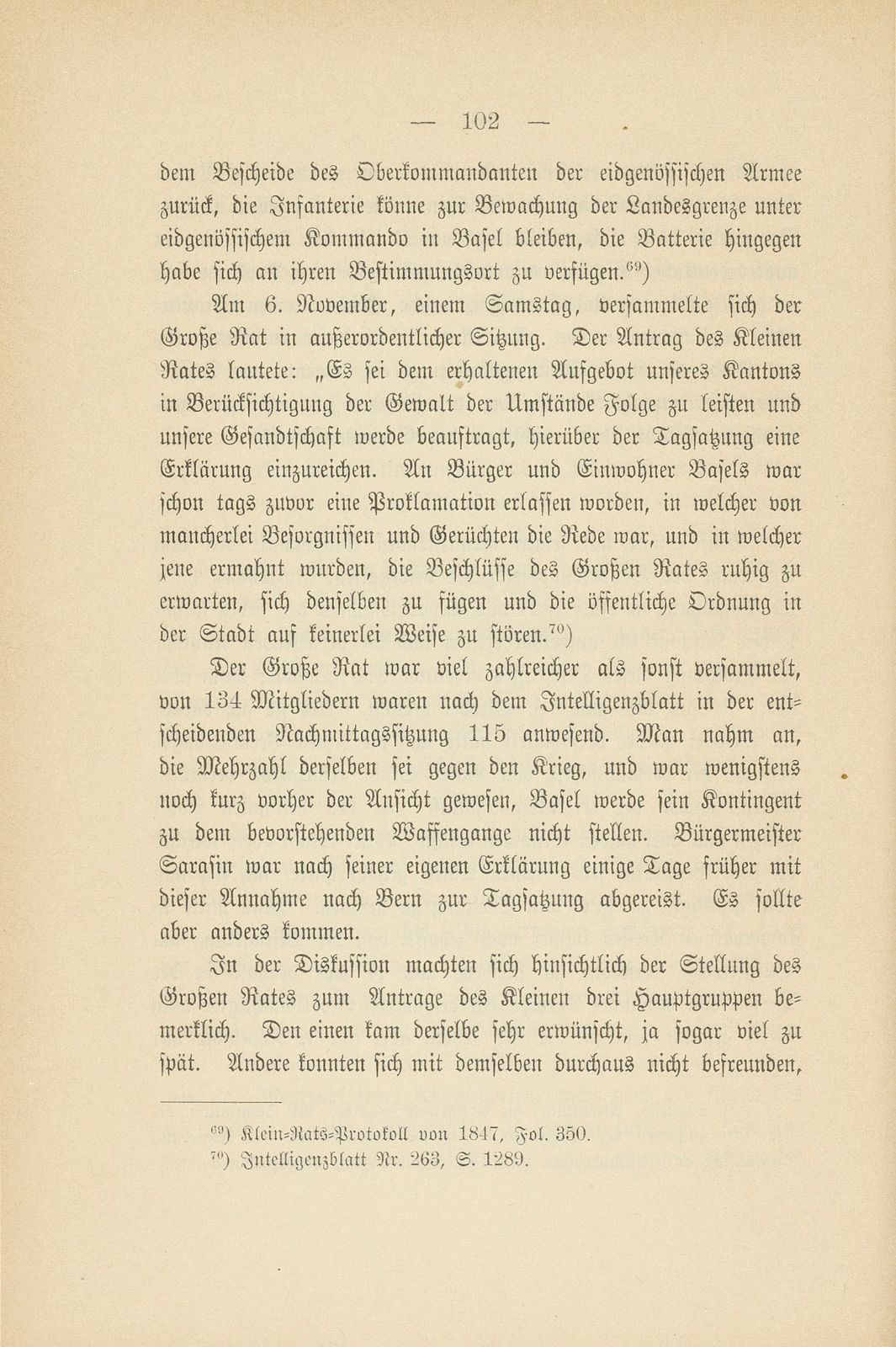 Basel zur Zeit der Freischarenzüge und des Sonderbunds – Seite 58