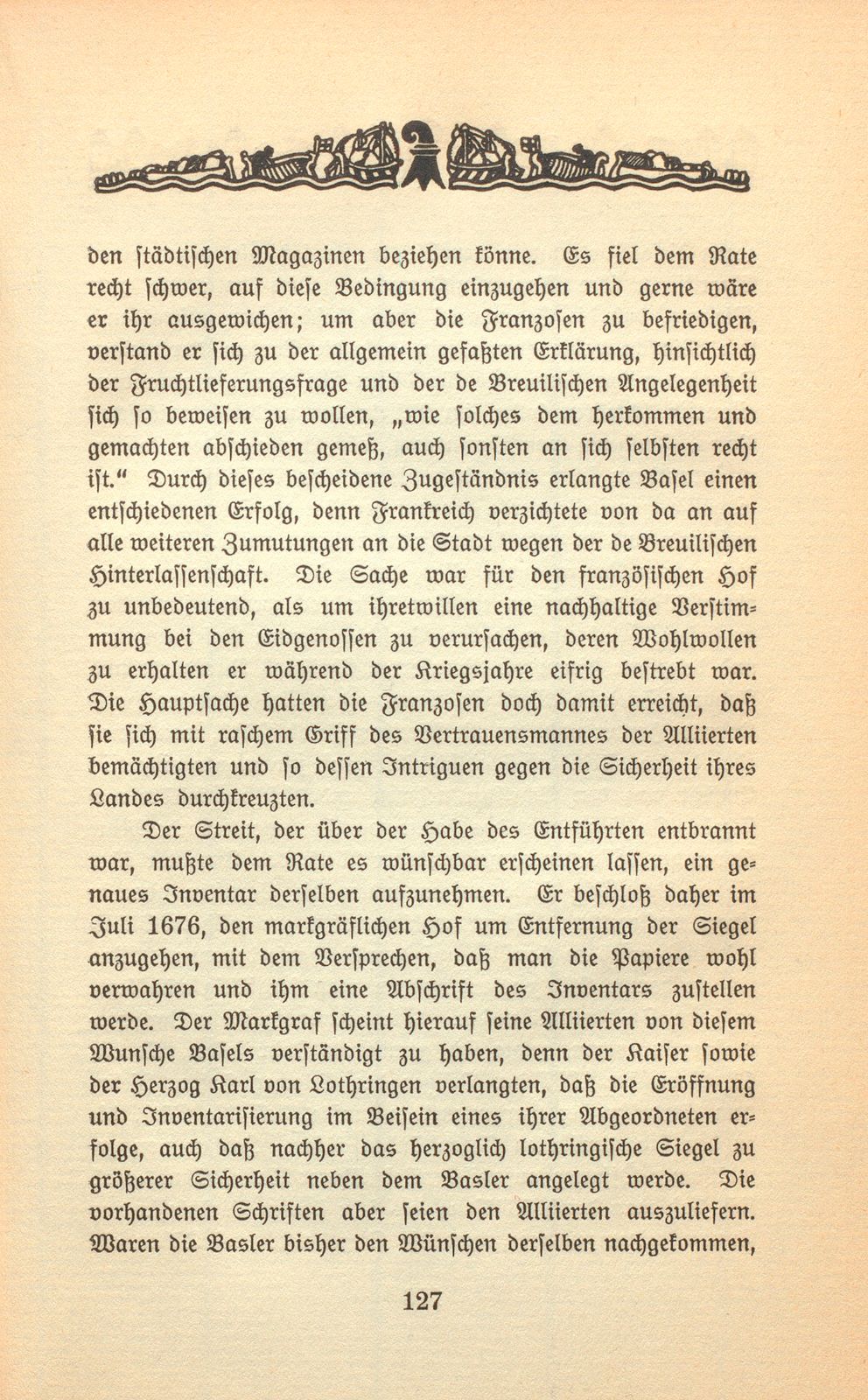 Der Aufenthalt des Conte di Broglio zu Basel – Seite 15