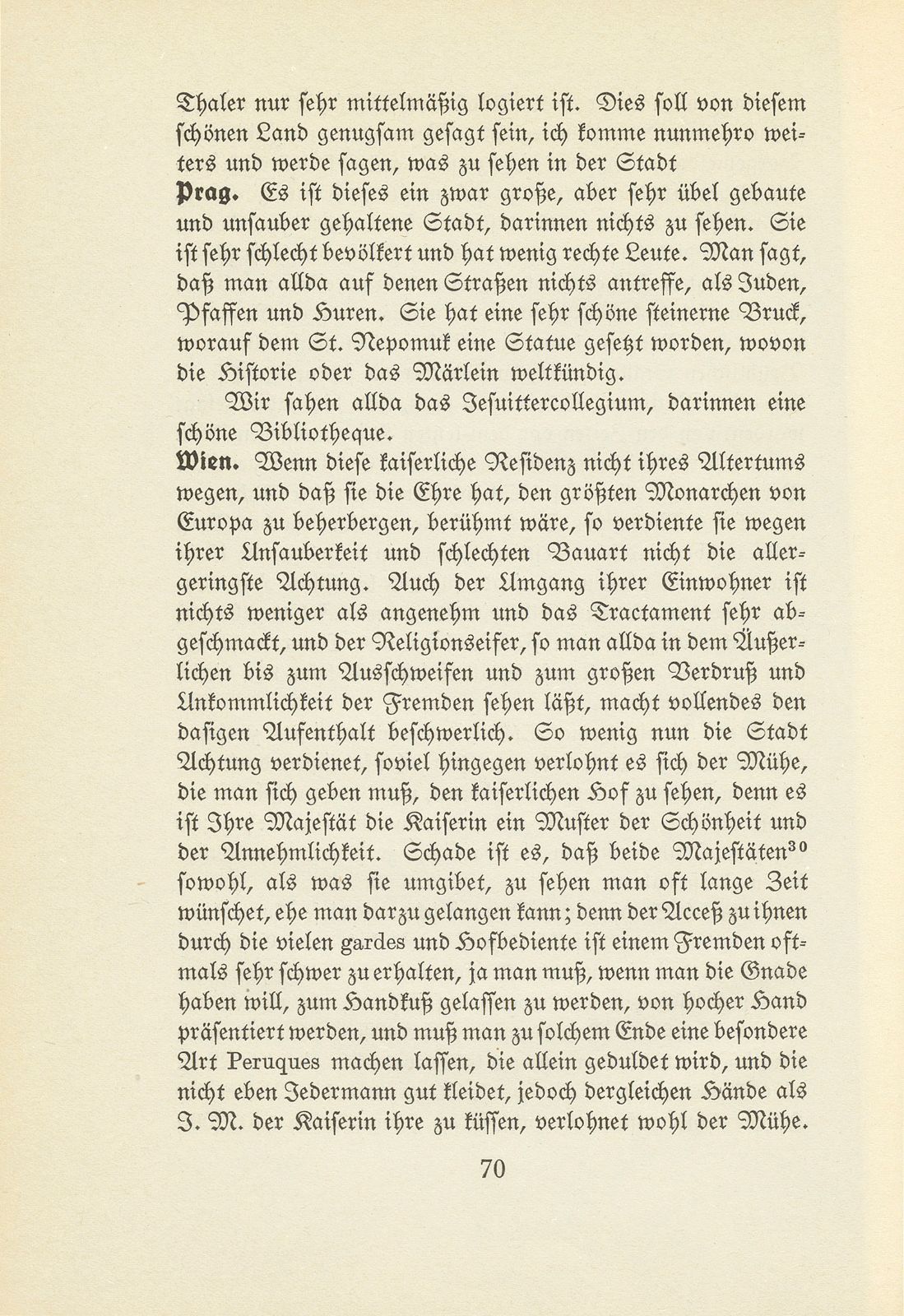 Johannes Ryhiner's Anmerkungen über das Merkwürdige, so in denen Städten, die ich zu sehen Gelegenheit gehabt, wahrzunehmen, nach der Ordnung, wie ich solche eine nach der anderen besucht – Seite 17