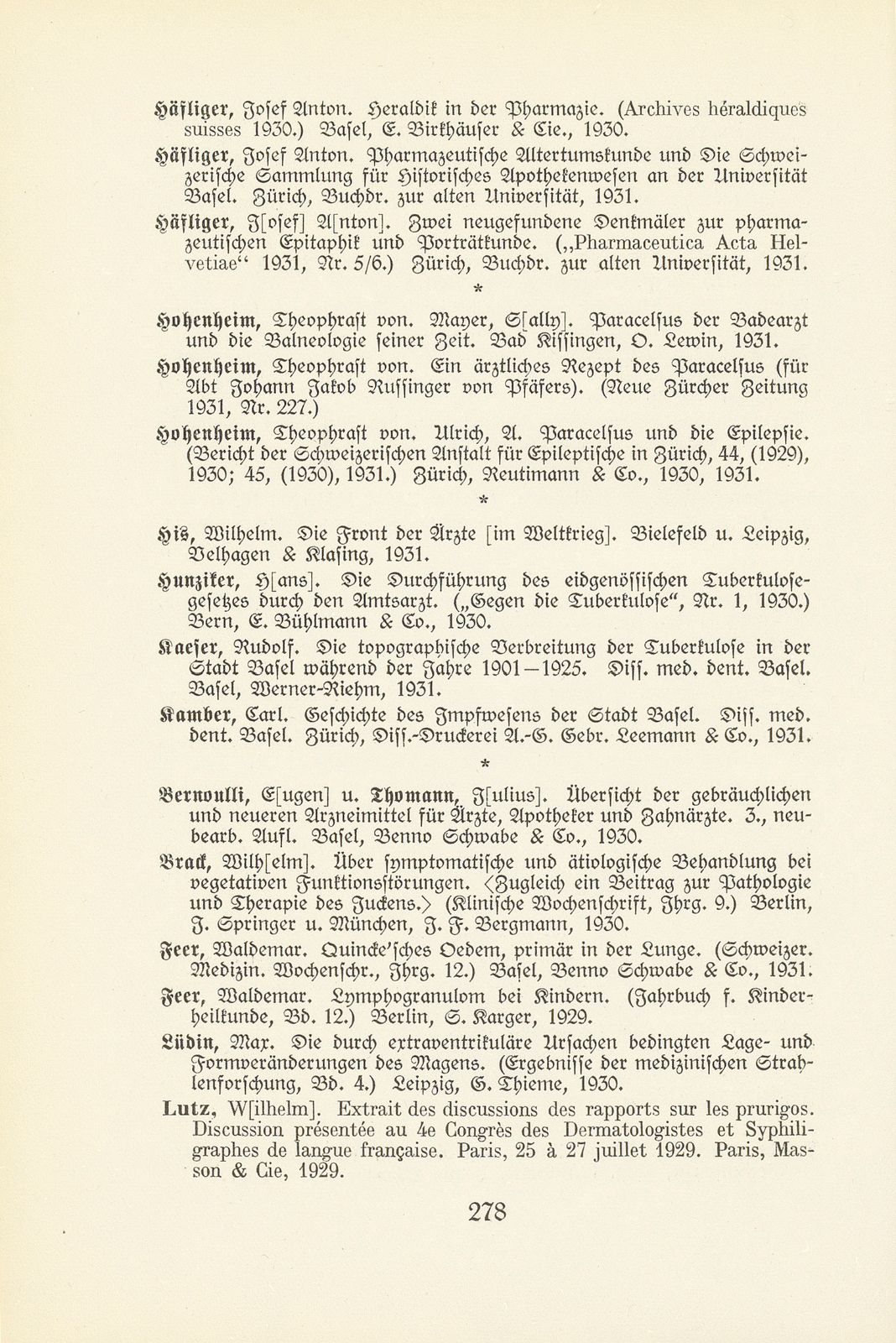 Basler Bibliographie 1931 – Seite 36