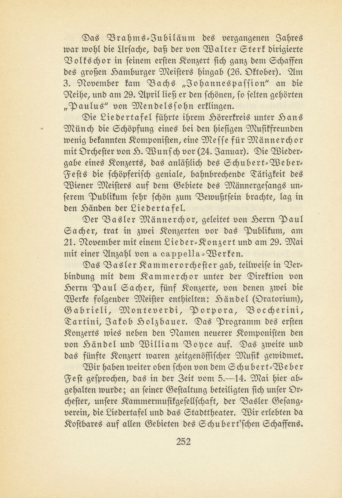 Das künstlerische Leben in Basel vom 1. Oktober 1933 bis 30. September 1934 – Seite 4