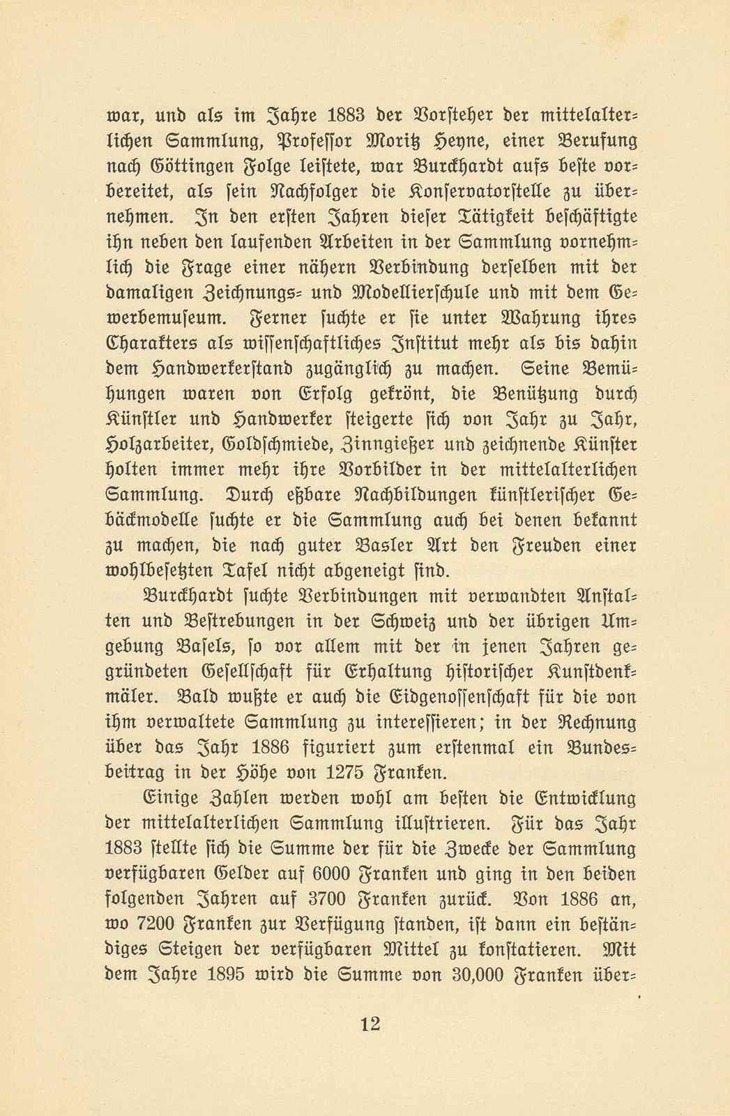 Albert Burckhardt-Finsler 18. November 1854 – 2. August 1911 – Seite 12