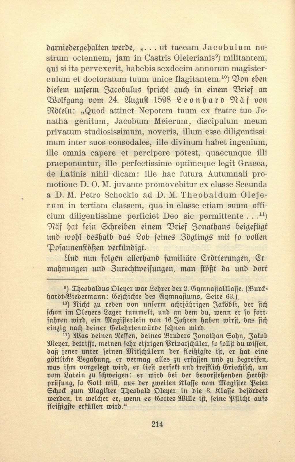 Aus den Wanderjahren eines Basler Studenten des 17. Jahrhunderts [Wolfgang Meyer] – Seite 6