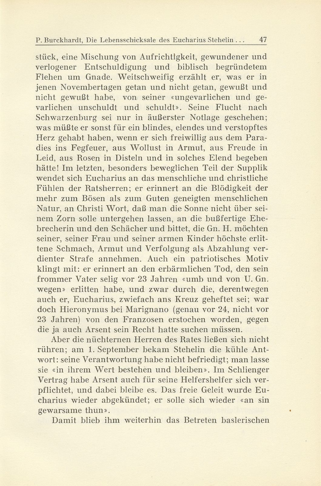 Die Lebensschicksale des Eucharius Stehelin und seine Zeitungsberichte aus dem Schmalkaldischen Krieg – Seite 13