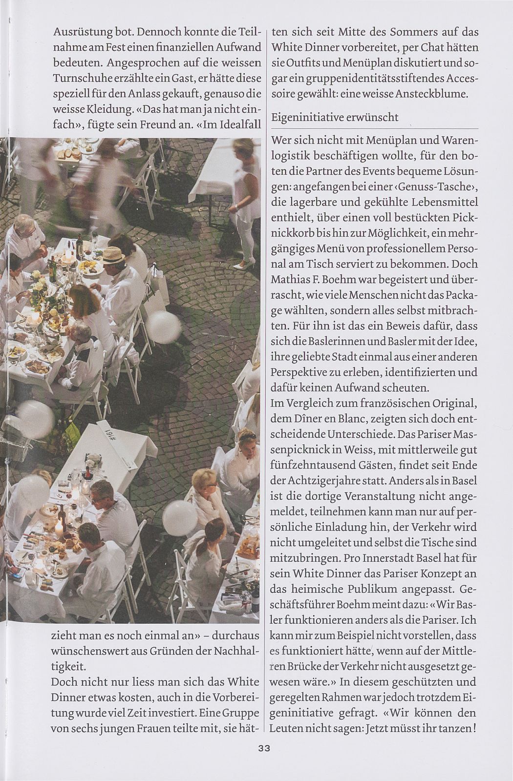 Magische Momente in der Innenstadt: Das White Dinner – Seite 3