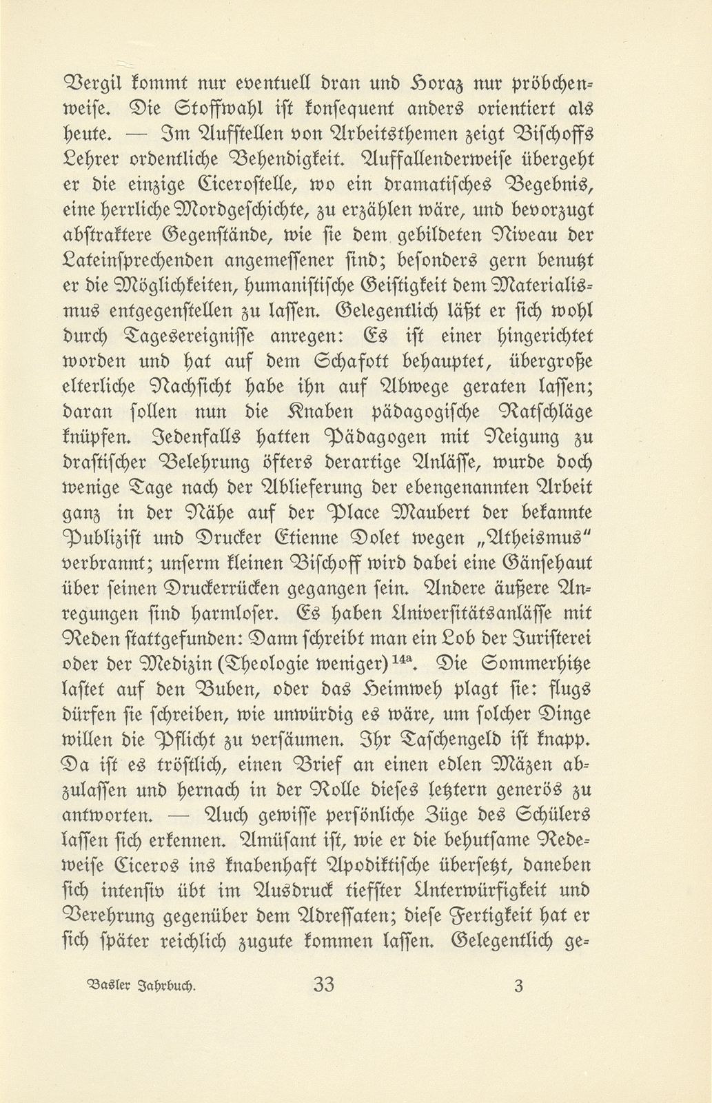 Aus den Lehrjahren Nicolaus Bischoffs des Jüngeren – Seite 8