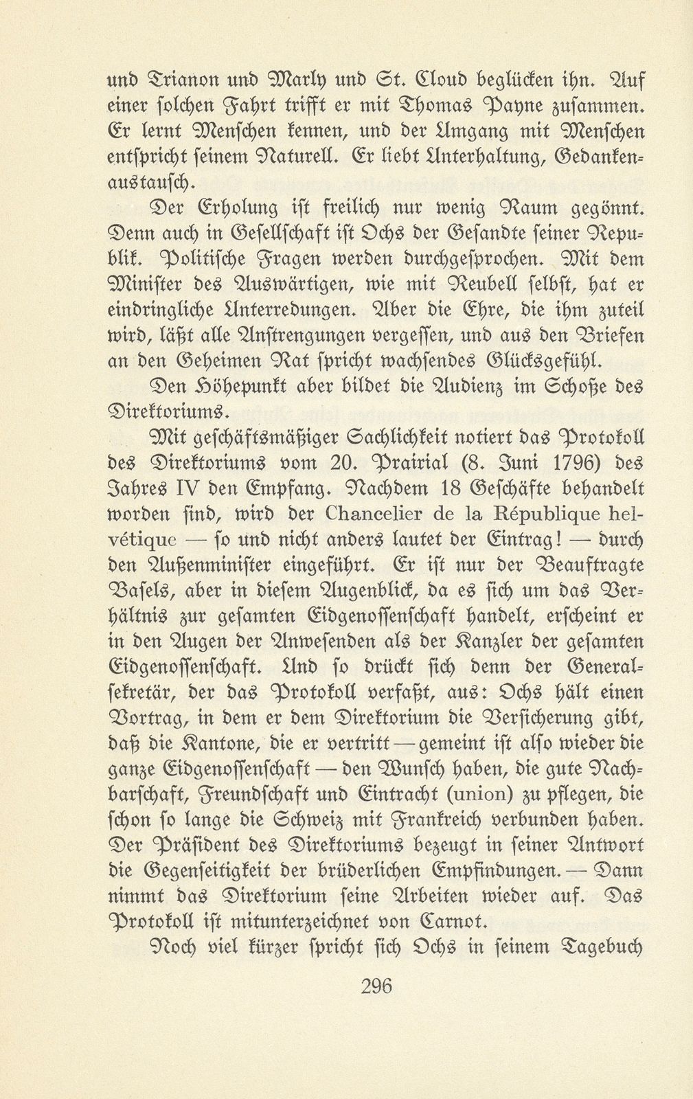 Die Basler Friedensbotschaft an das französische Direktorium 1796 – Seite 27