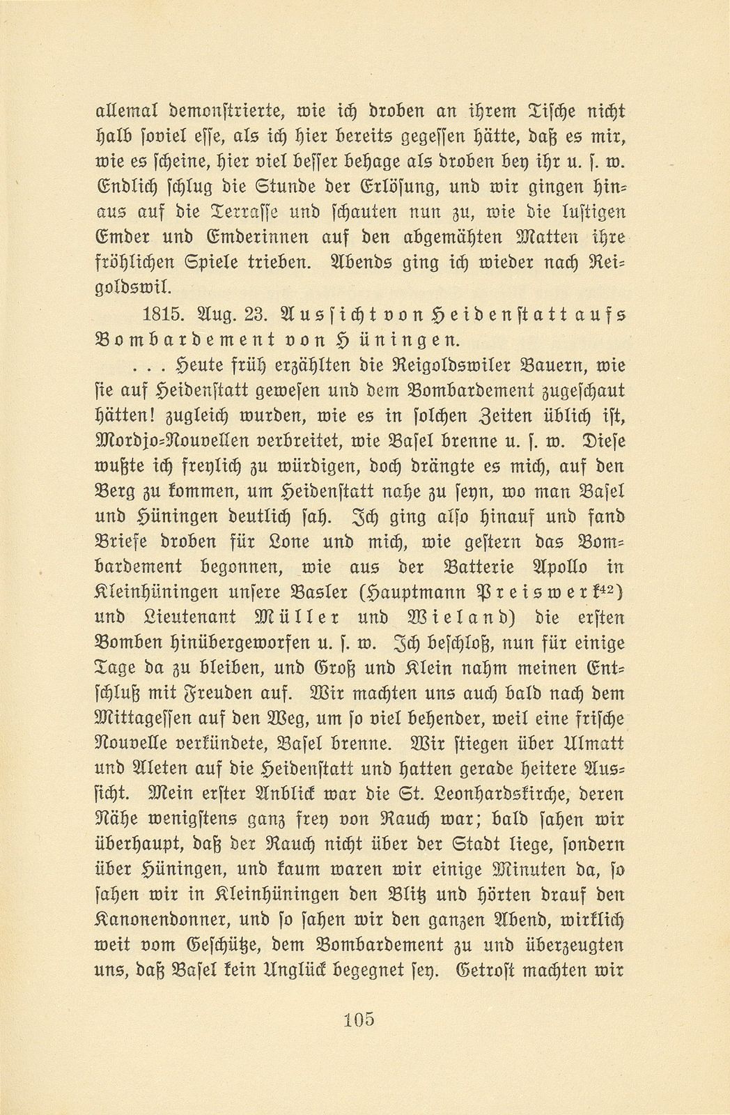 Aus den Aufzeichnungen von Pfarrer Daniel Kraus 1786-1846 – Seite 53