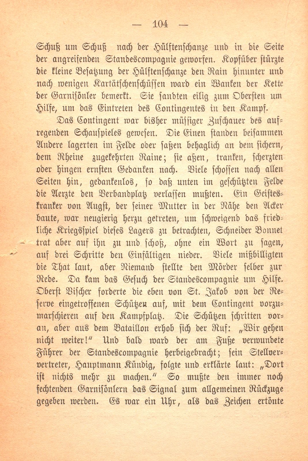 Der dritte August 1833. Mit einer Situationskarte – Seite 27