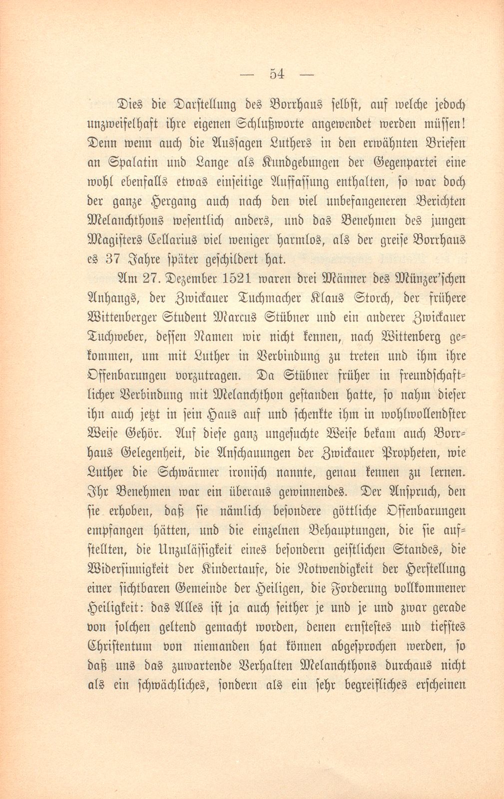 Martin Borrhaus (Cellarius), ein Sonderling aus der Reformationszeit – Seite 8