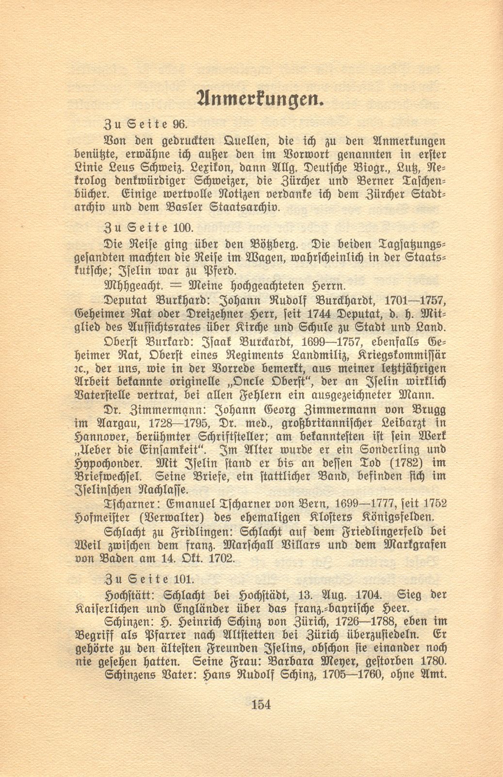 Isaak Iselins Reisetagebuch 1754 – Seite 61