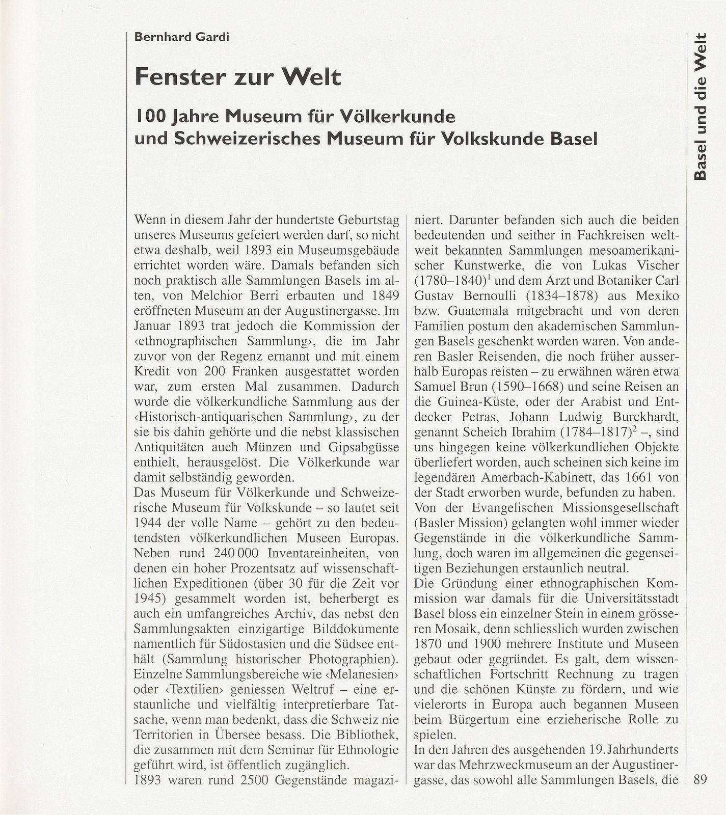 Fenster zur Welt – Seite 1