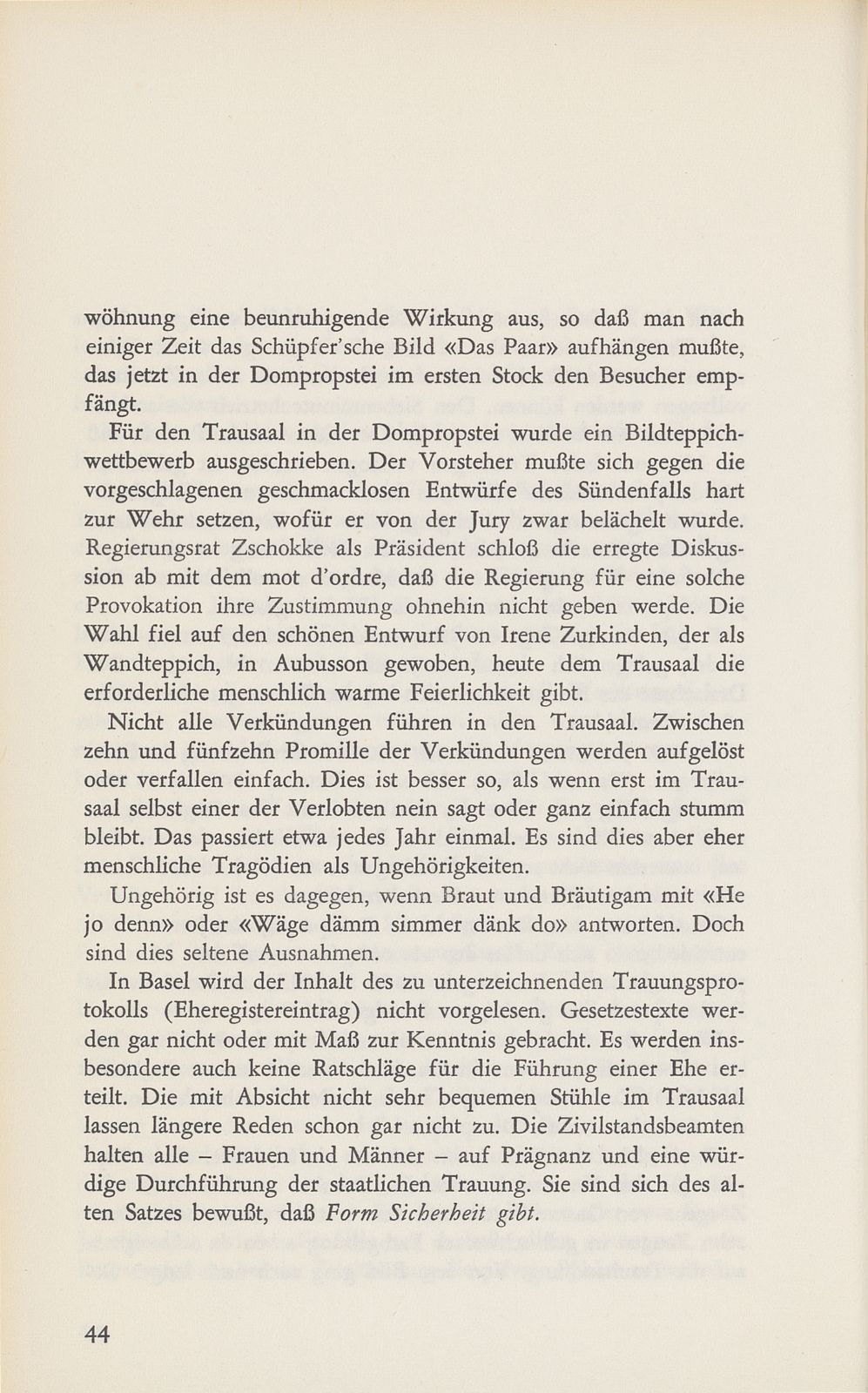 100 Jahre Ziviltrauung in Basel (19. September 1972) – Seite 19