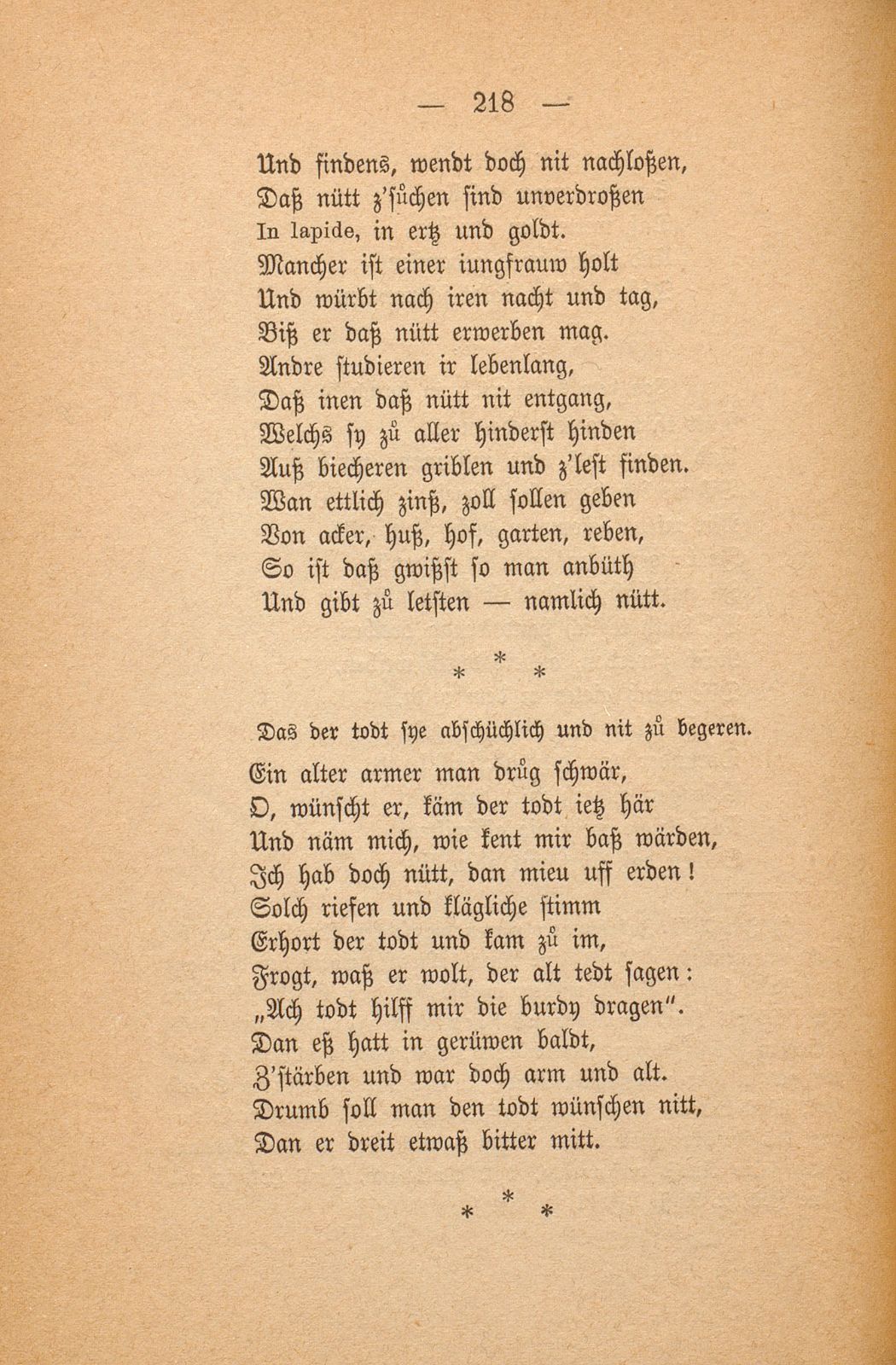 Basler Spruchpoesie aus dem XVI. Jahrhundert – Seite 8