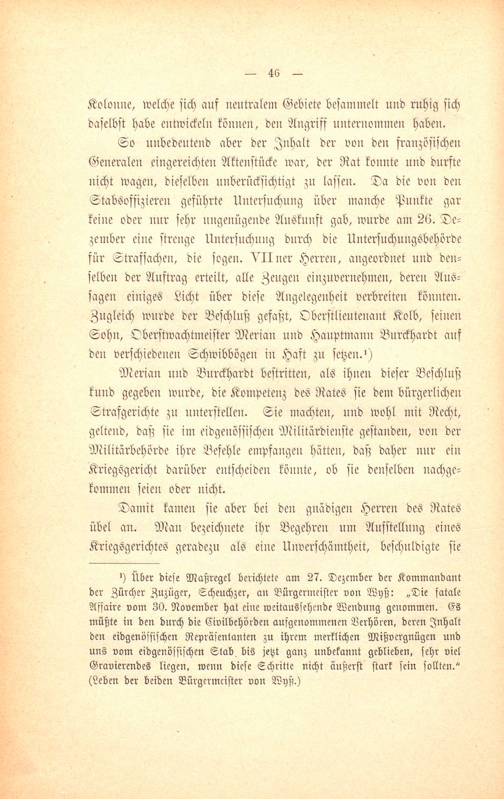 Ein Staatsprozess aus den letzten Tagen der alten Eidgenossenschaft – Seite 29