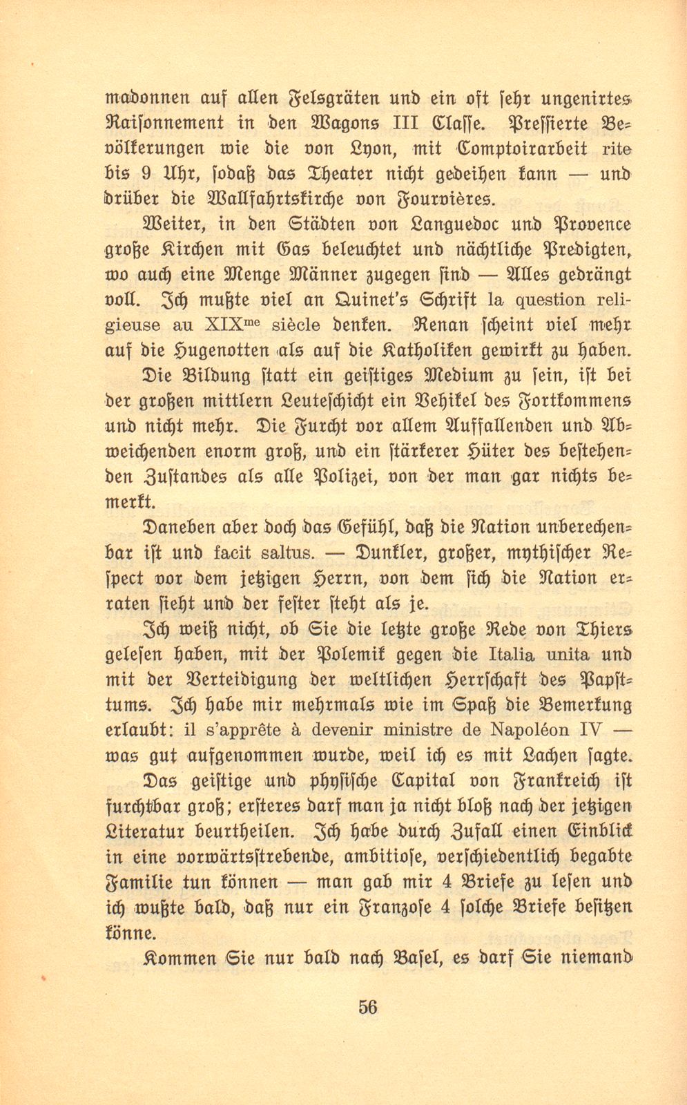 Briefe Jakob Burckhardts an Salomon Vögelin – Seite 14