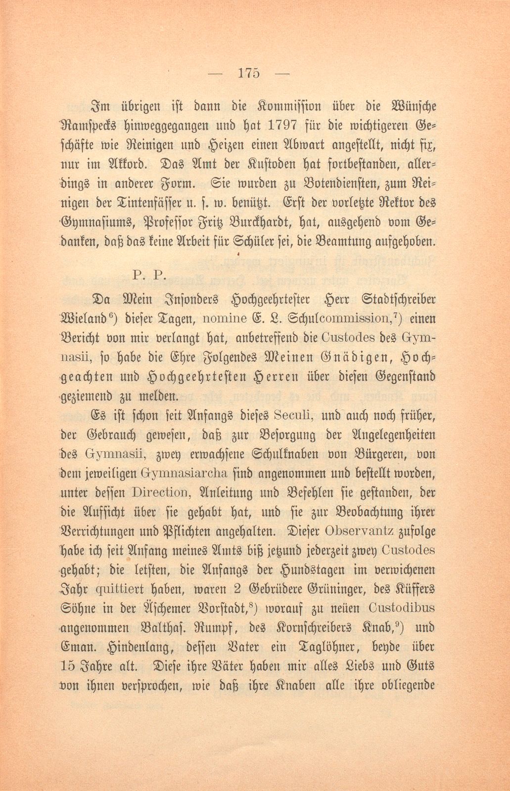 Der Gymnasiarcha Prof. Ramspeck und seine Kustoden – Seite 4