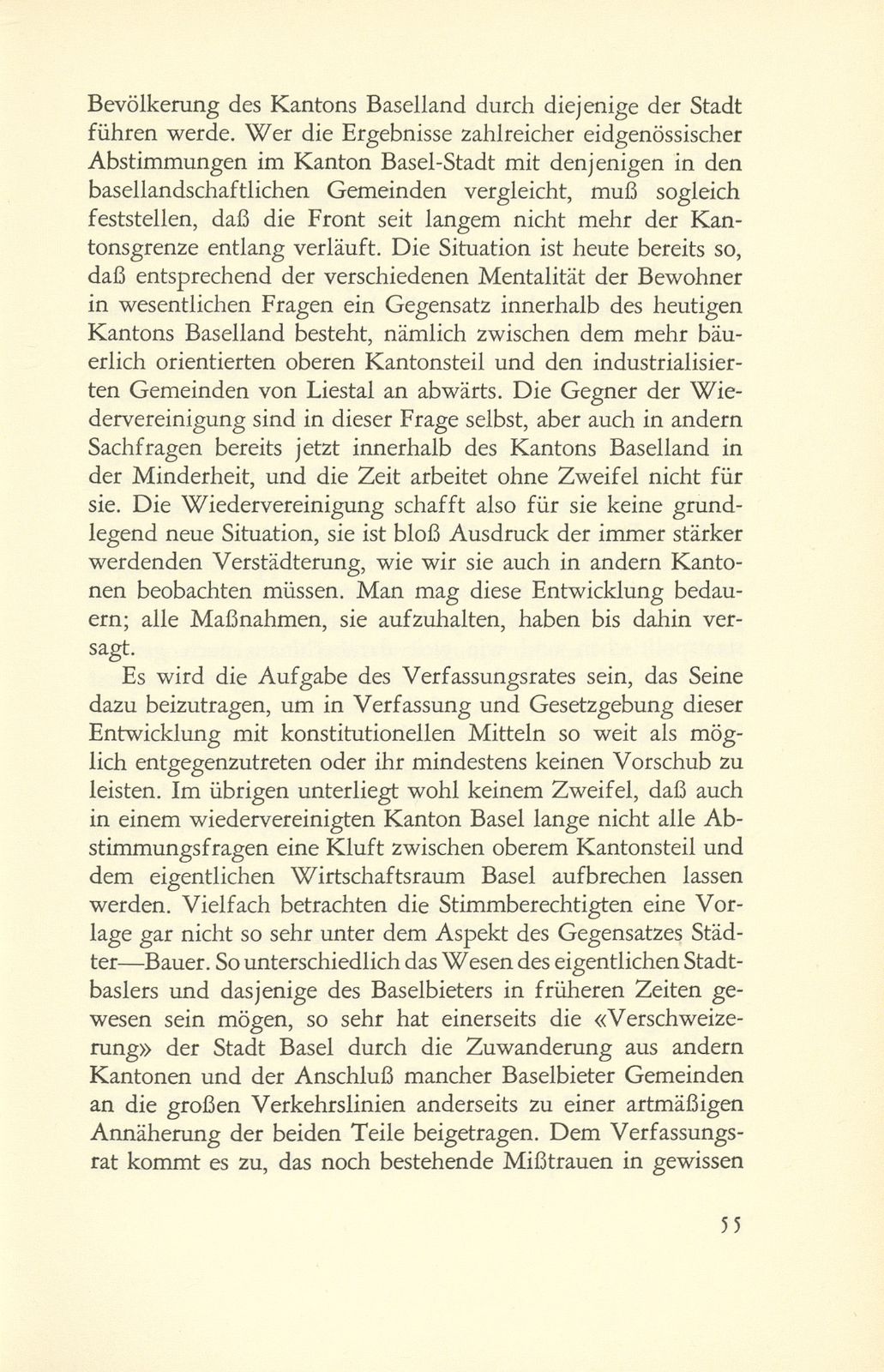 Die Wiedervereinigungsfrage vor dem Basler Verfassungsrat – Seite 22