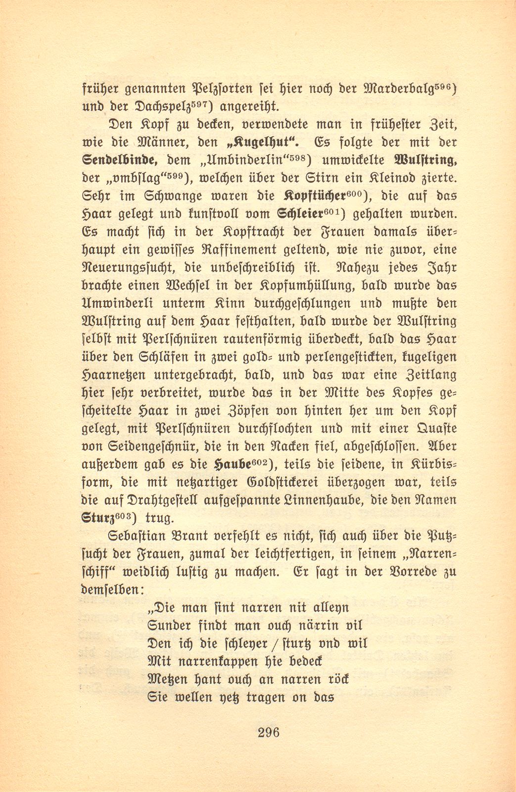 Der Basler Hausrat im Zeitalter der Spätgotik. (An Hand der schriftlichen Überlieferung.) – Seite 56